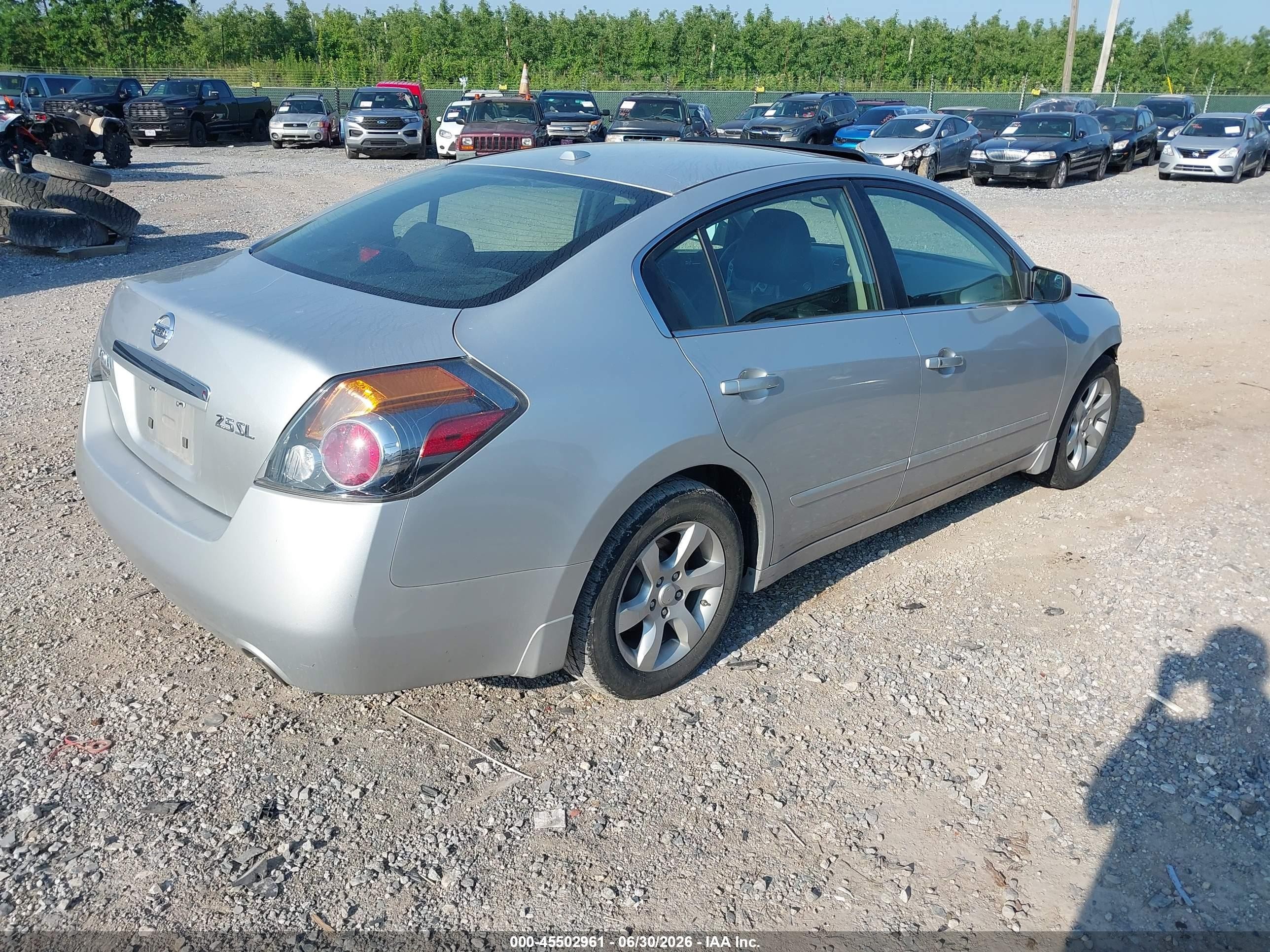 2009 Nissan Altima 2.5 S Серебряный vin: 1N4AL21E69N455345
