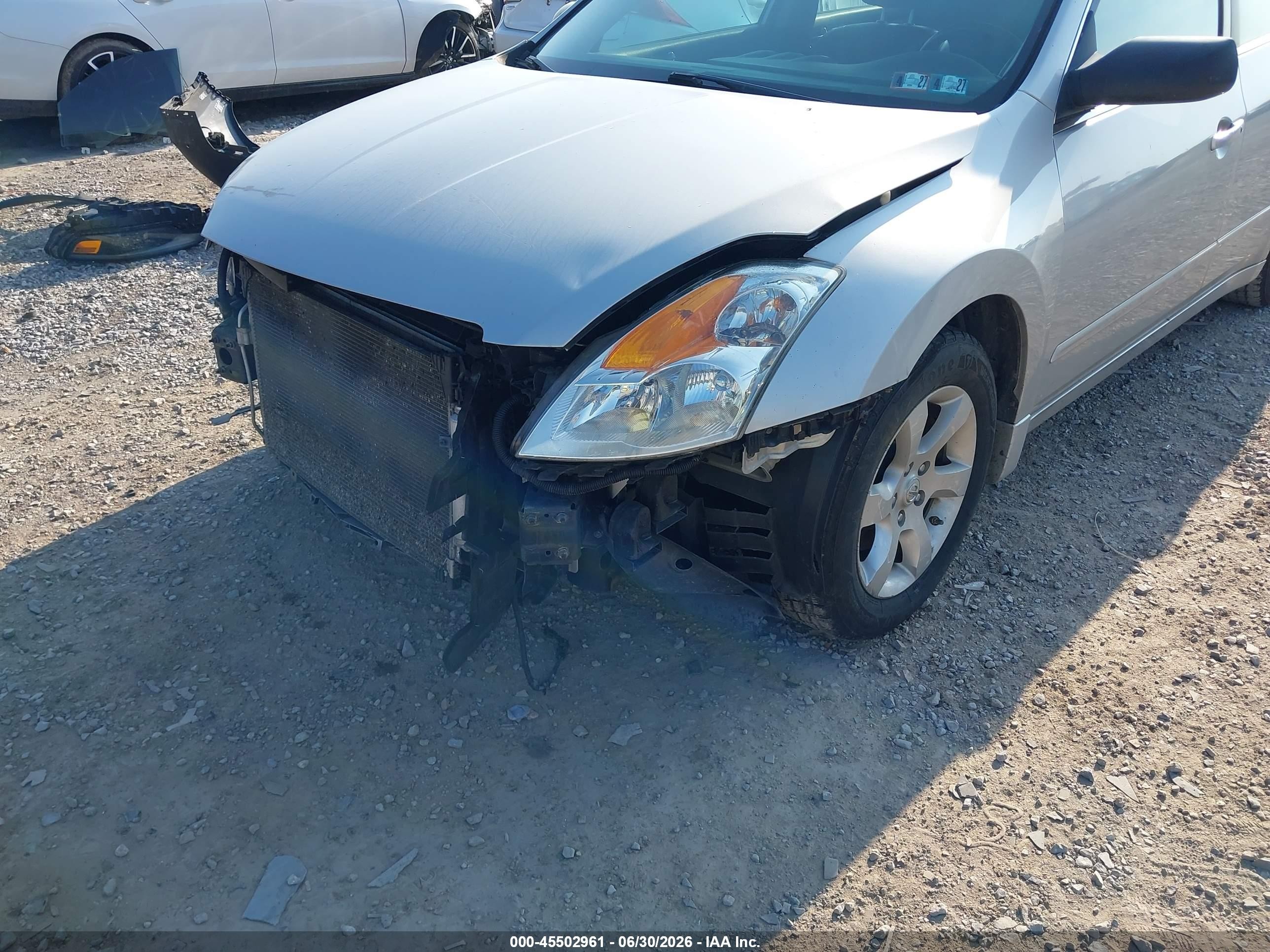 2009 Nissan Altima 2.5 S Серебряный vin: 1N4AL21E69N455345