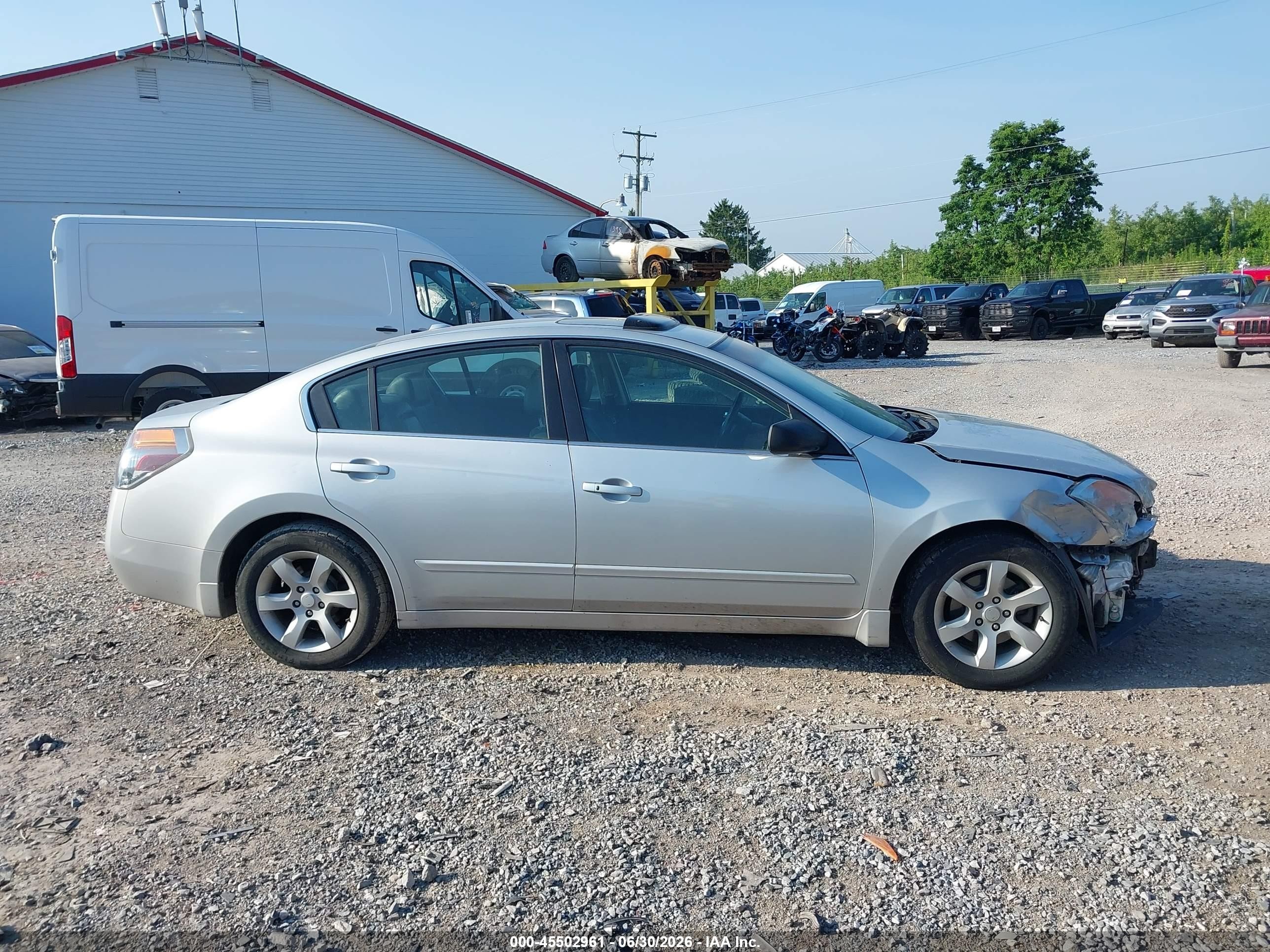 2009 Nissan Altima 2.5 S Серебряный vin: 1N4AL21E69N455345