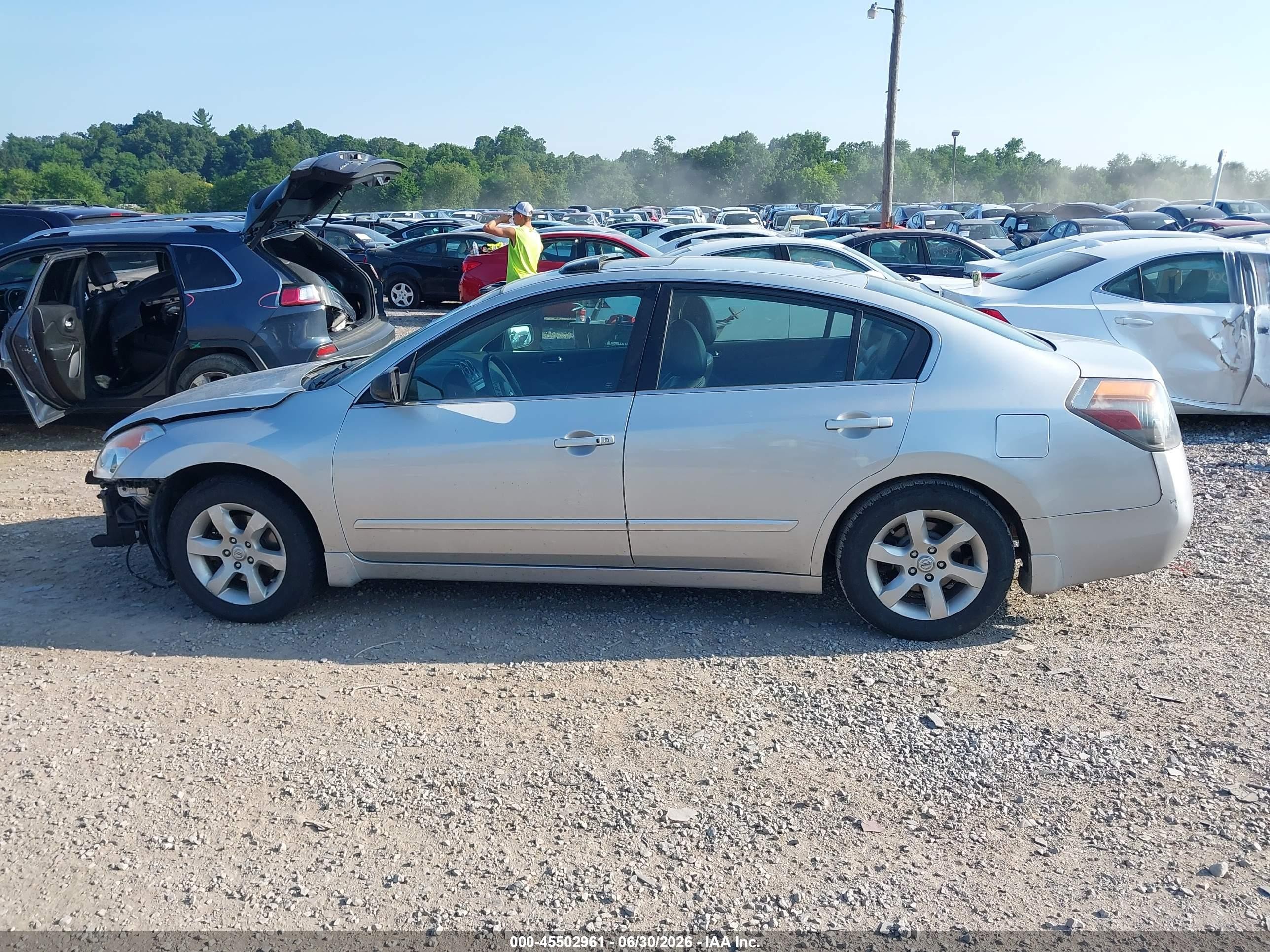 2009 Nissan Altima 2.5 S Серебряный vin: 1N4AL21E69N455345
