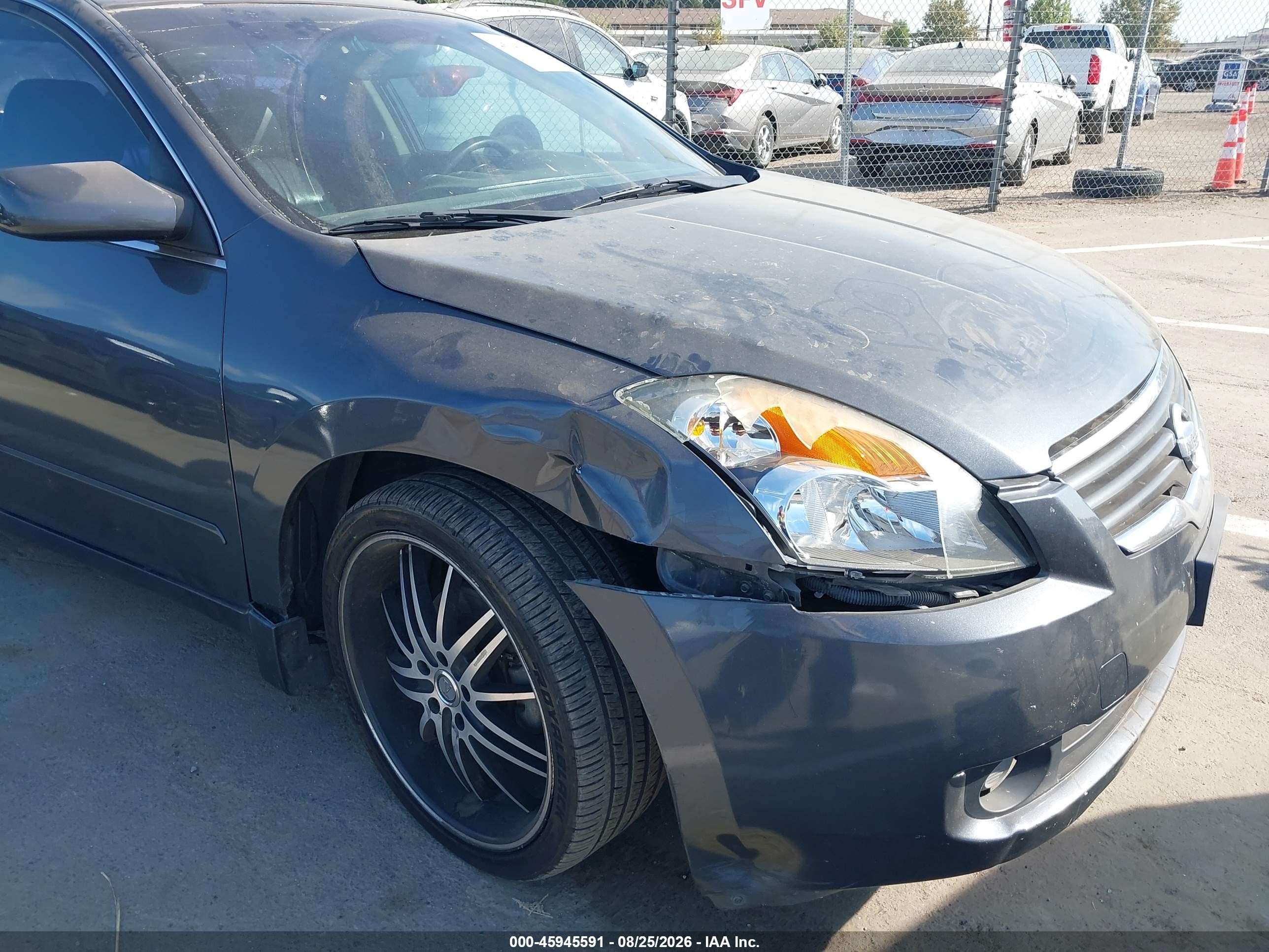 2009 Nissan Altima 2.5 S Gray vin: 1N4AL21E69N459492