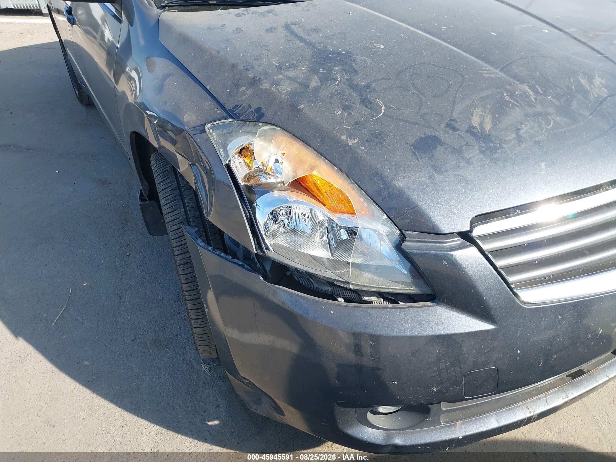 2009 Nissan Altima 2.5 S Gray vin: 1N4AL21E69N459492