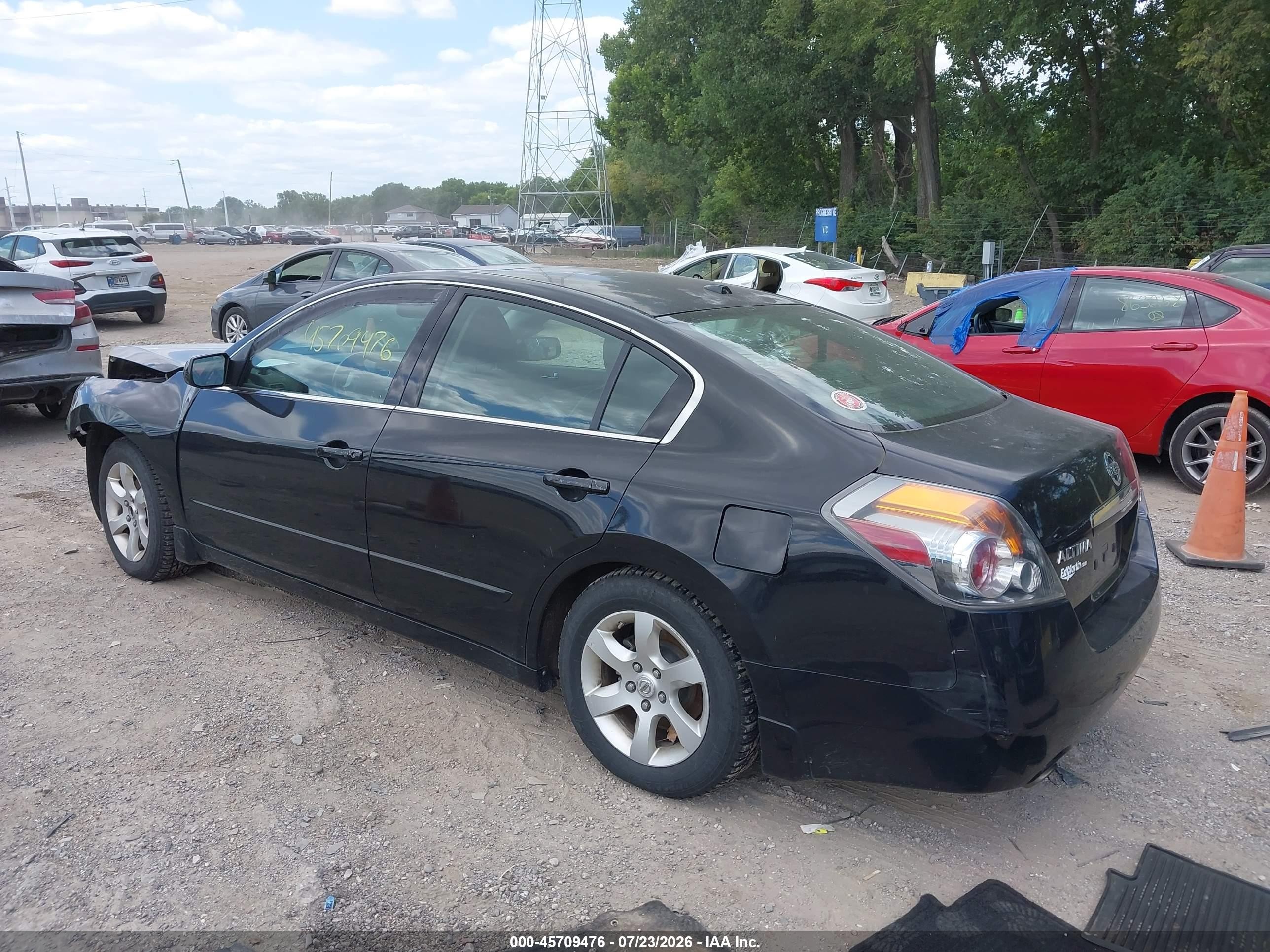 2009 Nissan Altima 2.5 S Черный vin: 1N4AL21E69N491682