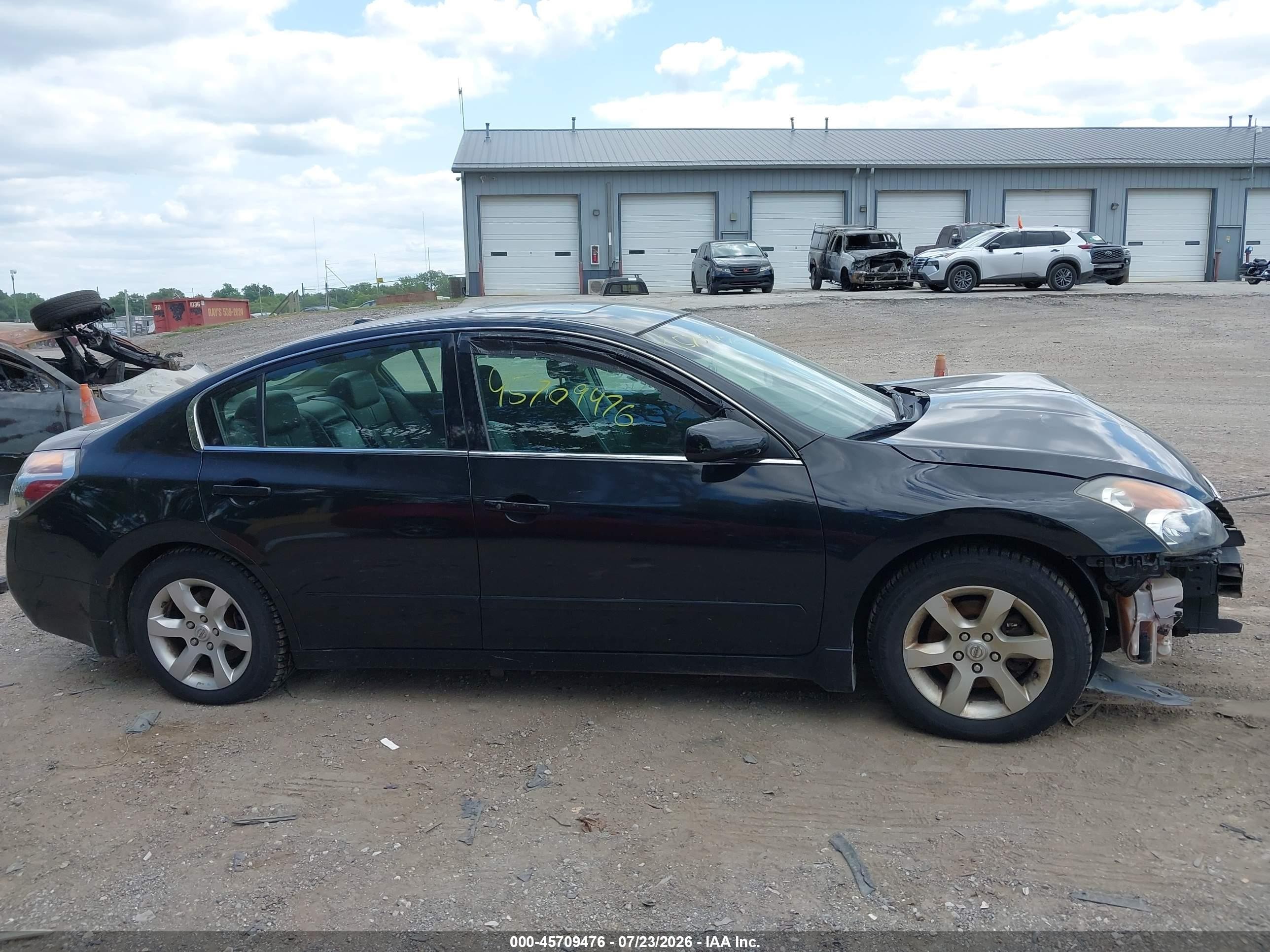 2009 Nissan Altima 2.5 S Черный vin: 1N4AL21E69N491682