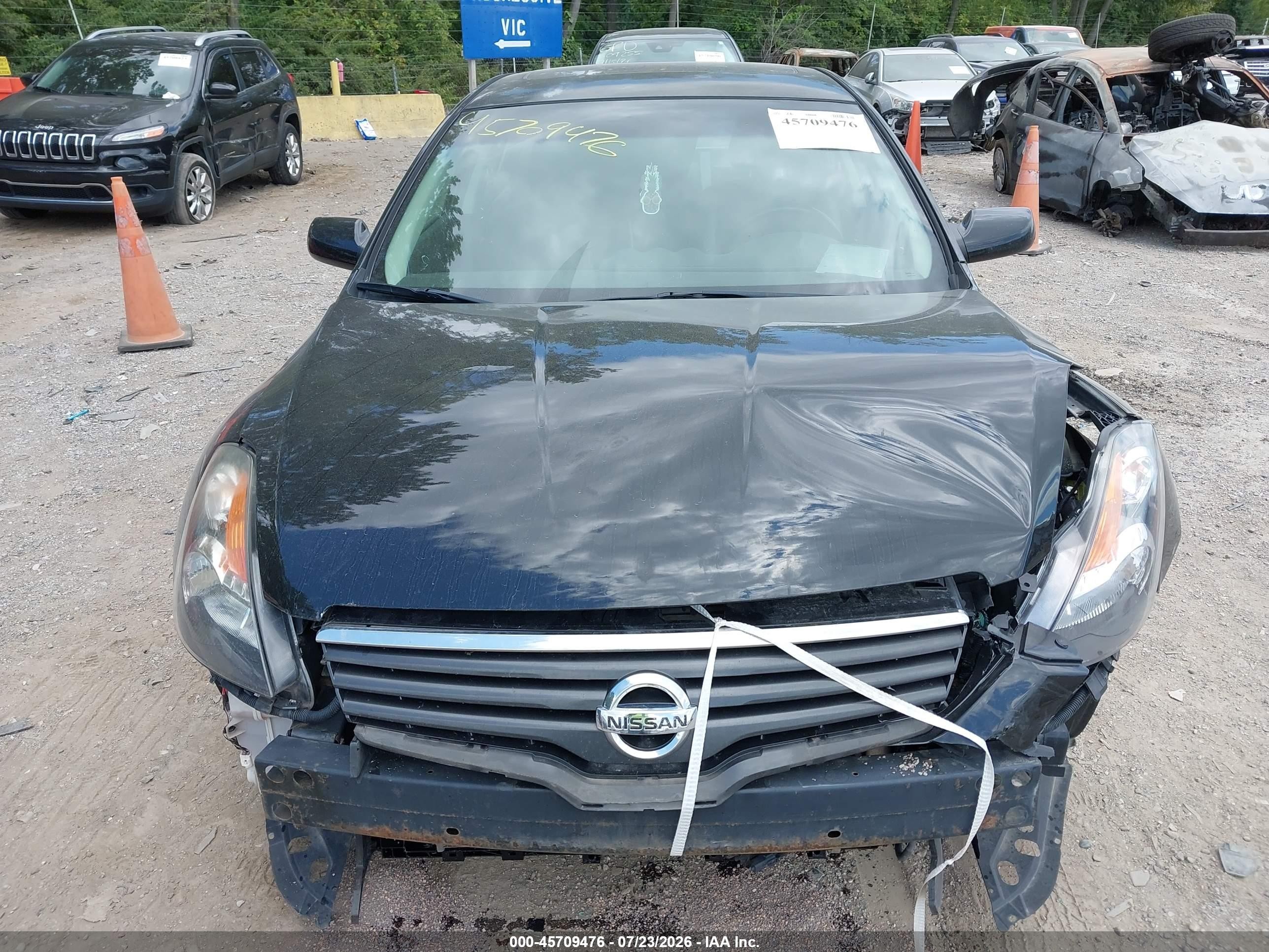 2009 Nissan Altima 2.5 S Черный vin: 1N4AL21E69N491682