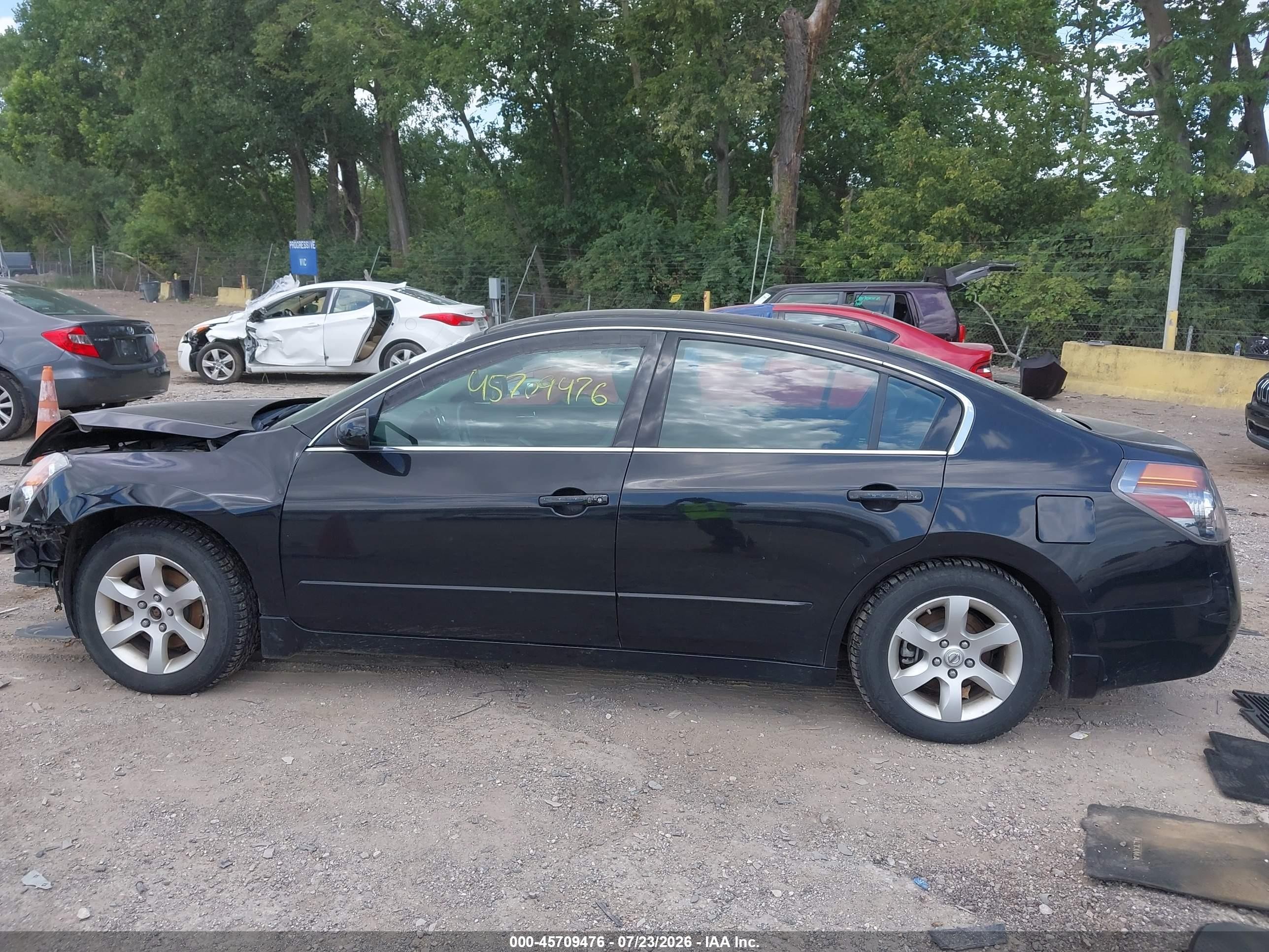 2009 Nissan Altima 2.5 S Черный vin: 1N4AL21E69N491682