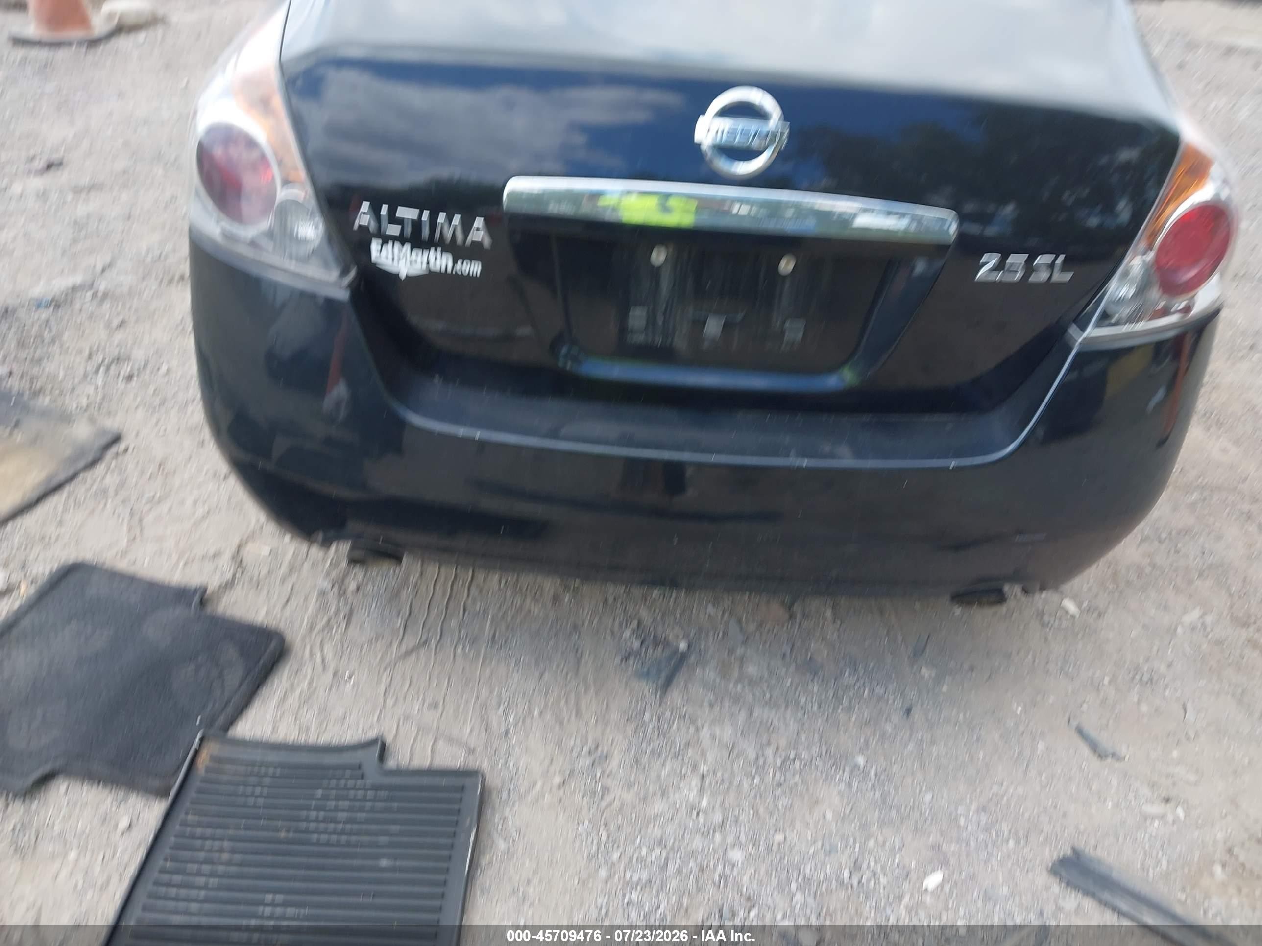 2009 Nissan Altima 2.5 S Черный vin: 1N4AL21E69N491682
