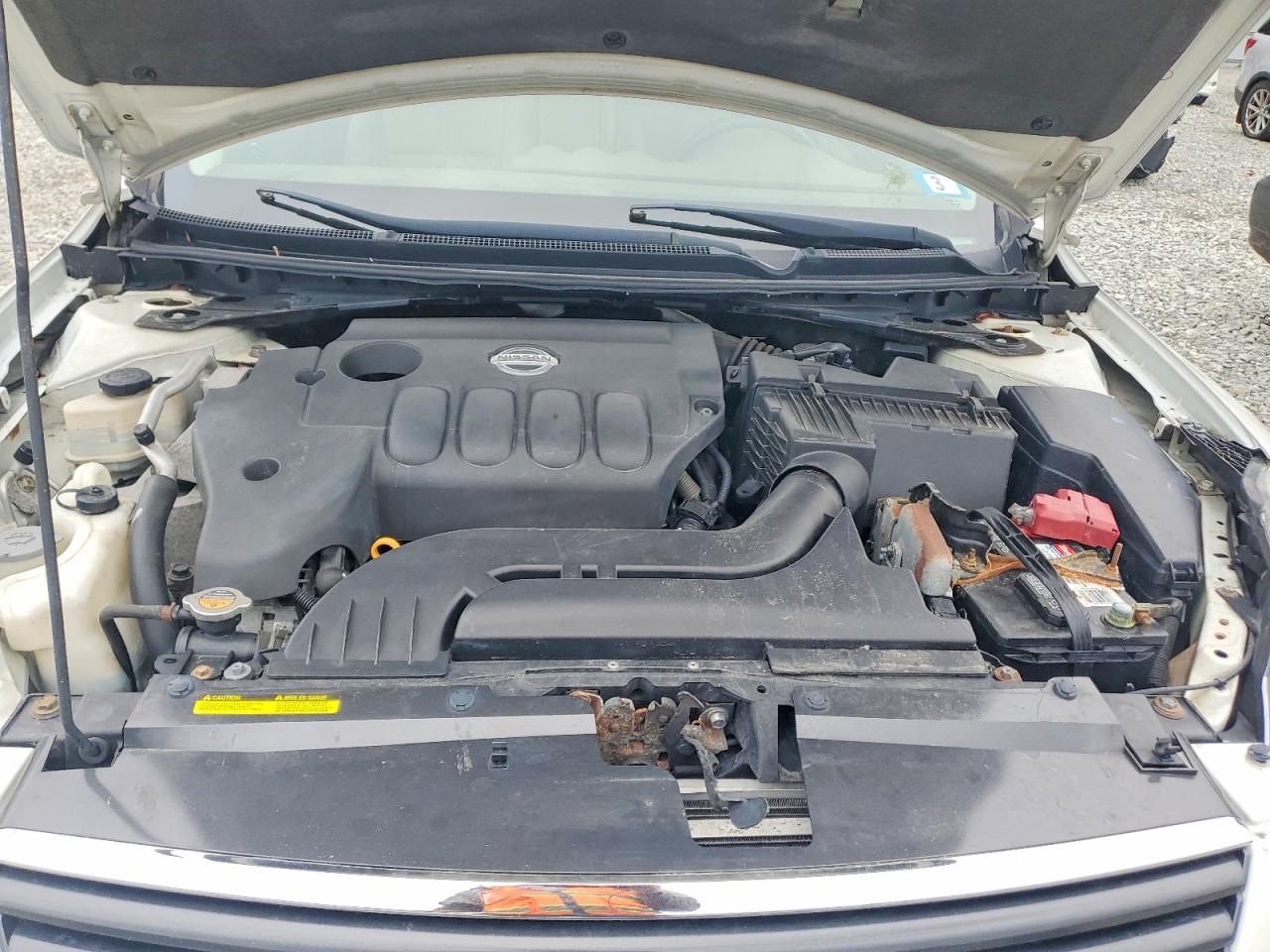 2009 Nissan Altima 2.5 White vin: 1N4AL21E69N512451