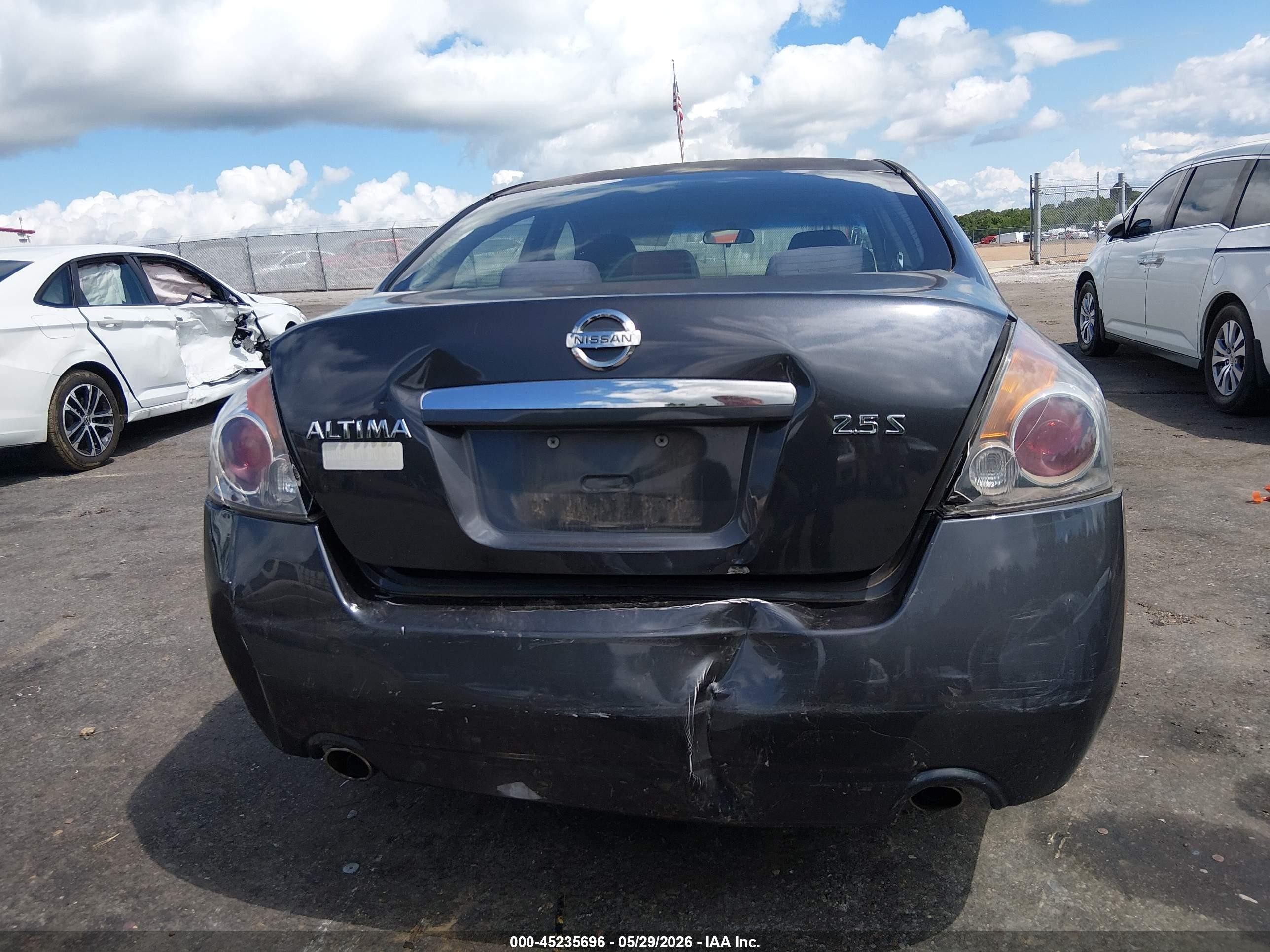 2009 Nissan Altima 2.5 S Black vin: 1N4AL21E69N520310