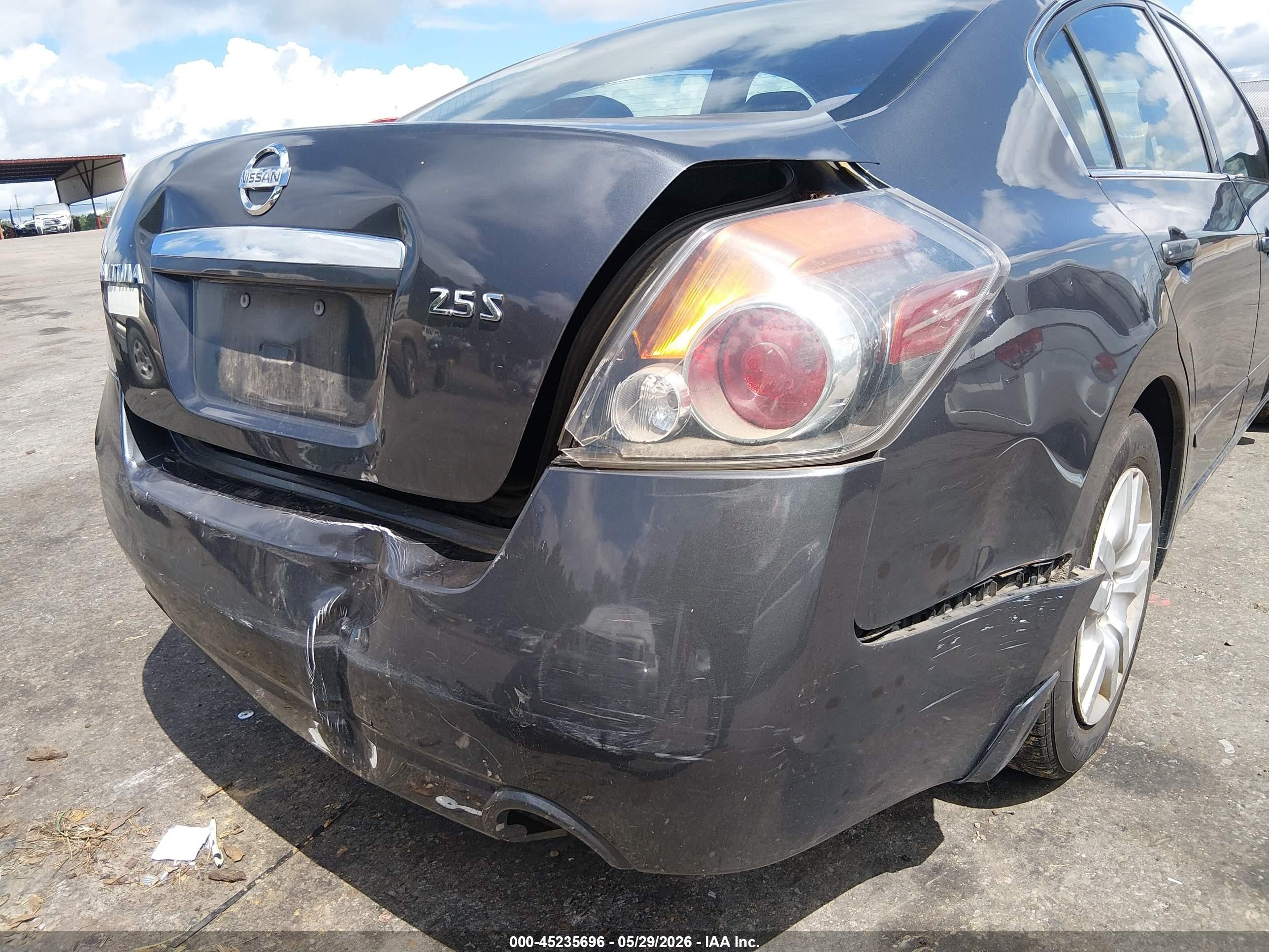 2009 Nissan Altima 2.5 S Black vin: 1N4AL21E69N520310