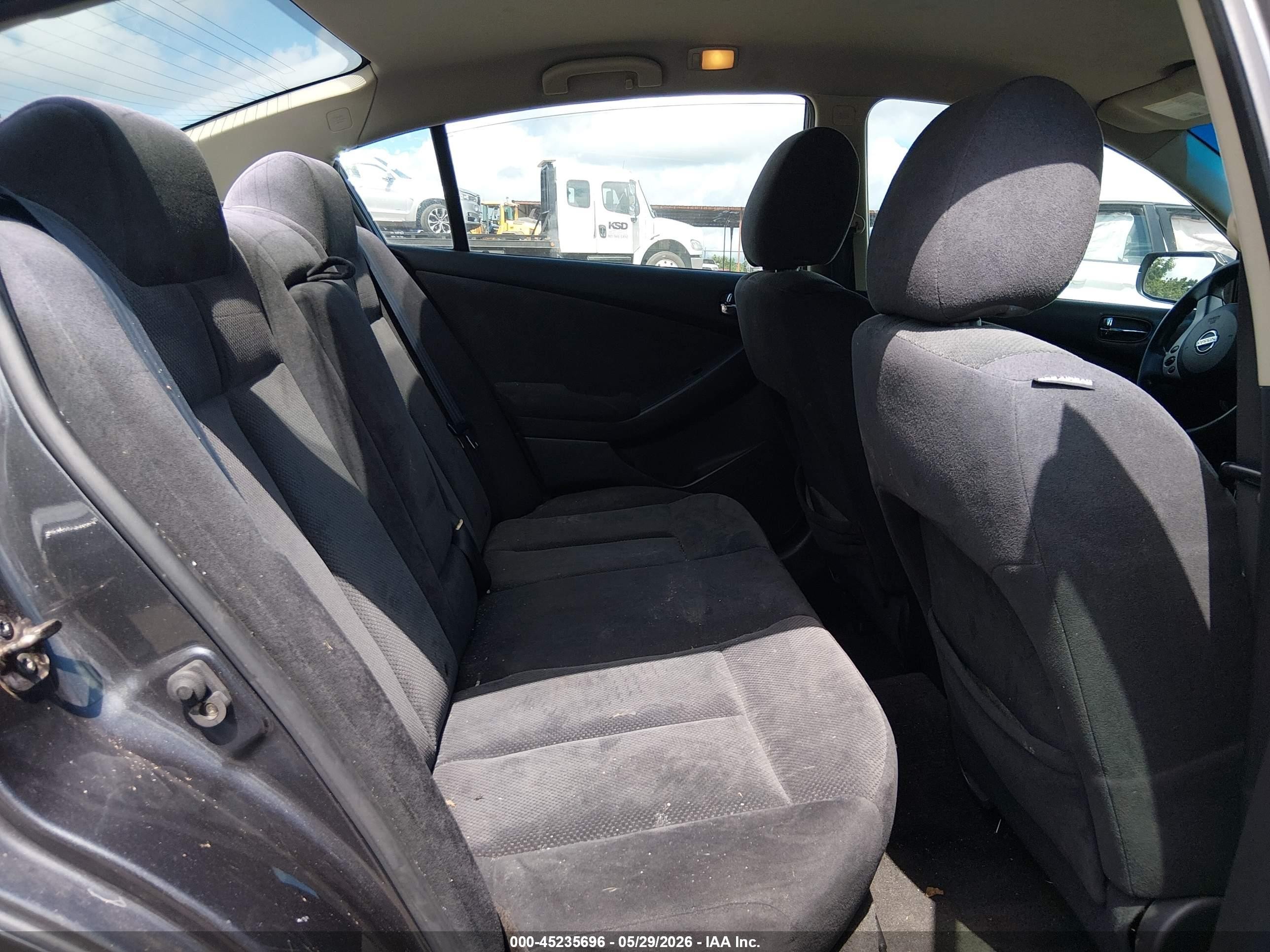 2009 Nissan Altima 2.5 S Black vin: 1N4AL21E69N520310
