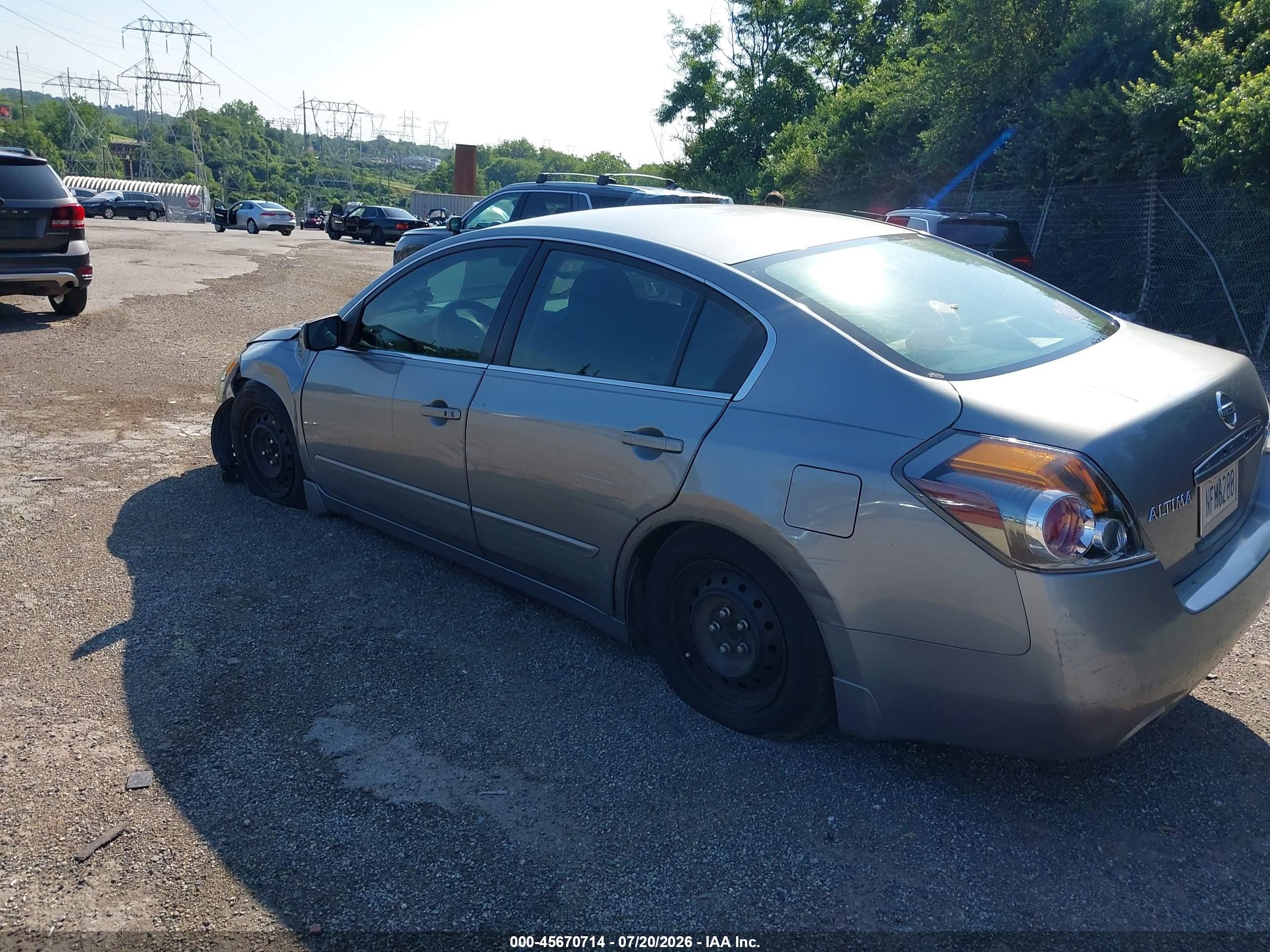 2009 Nissan Altima 2.5 S Blue vin: 1N4AL21E69N540301