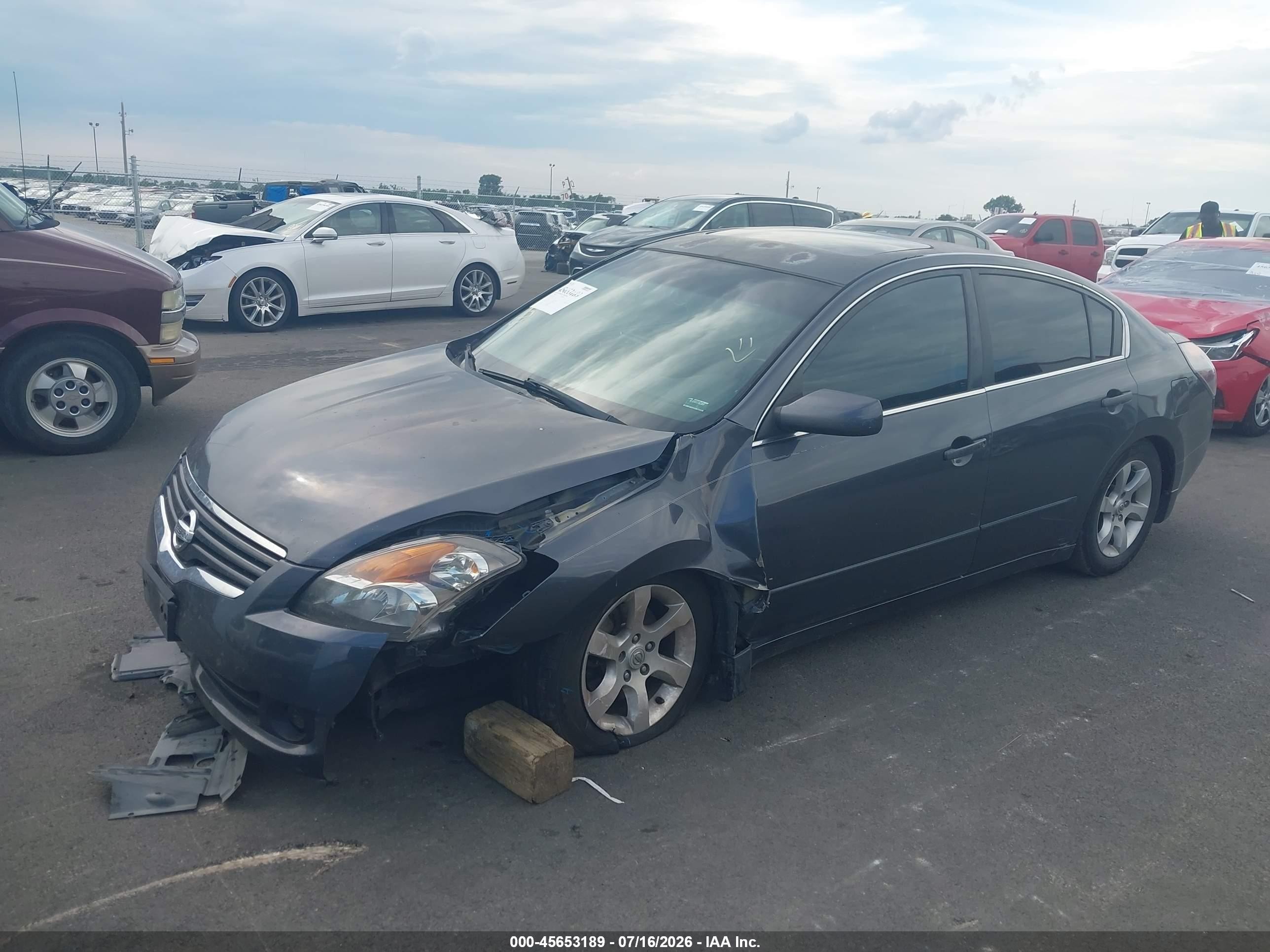 2009 Nissan Altima 2.5 S Gray vin: 1N4AL21E69N544882