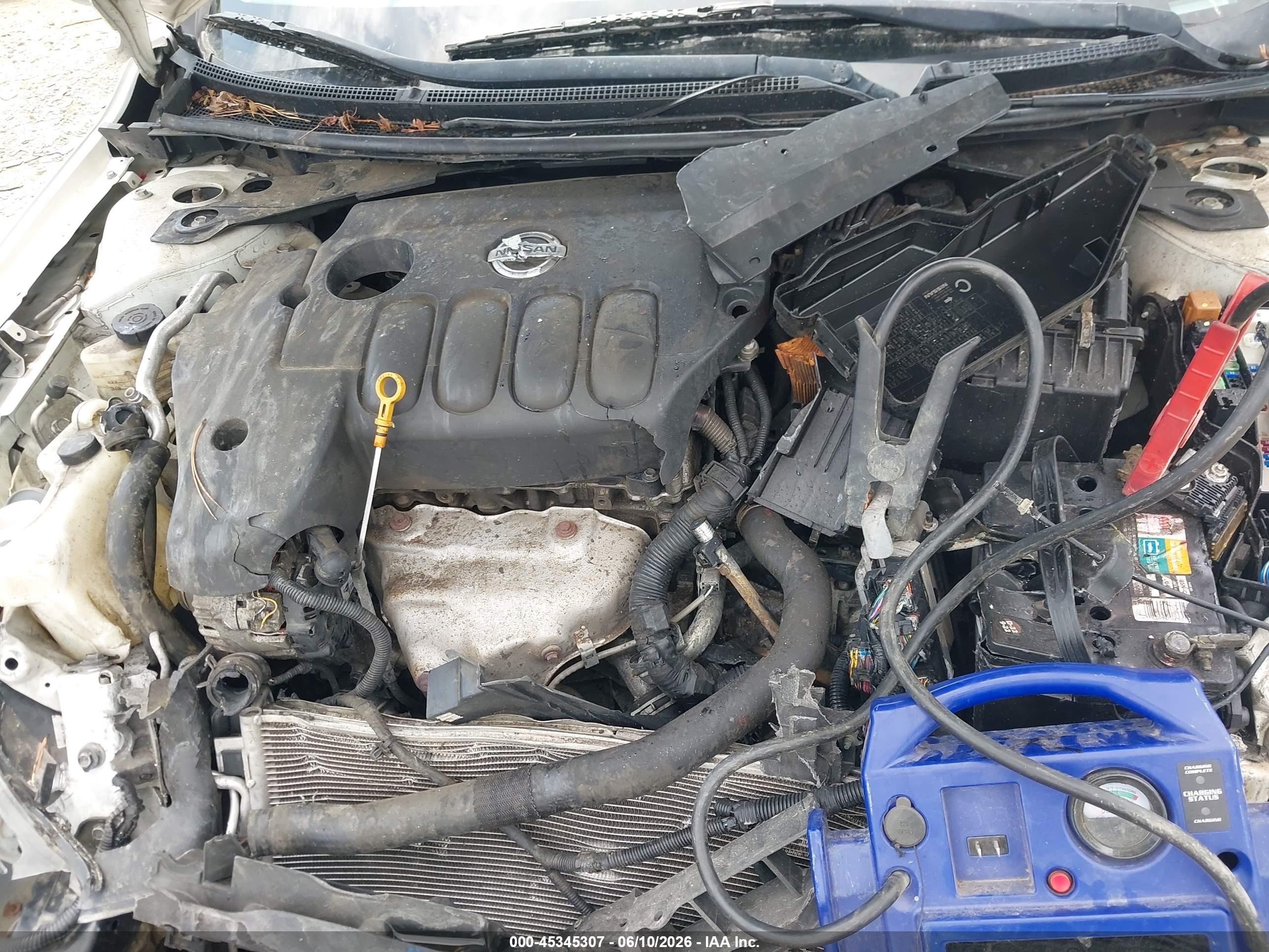 2009 Nissan Altima 2.5 Белый vin: 1N4AL21E69N551072