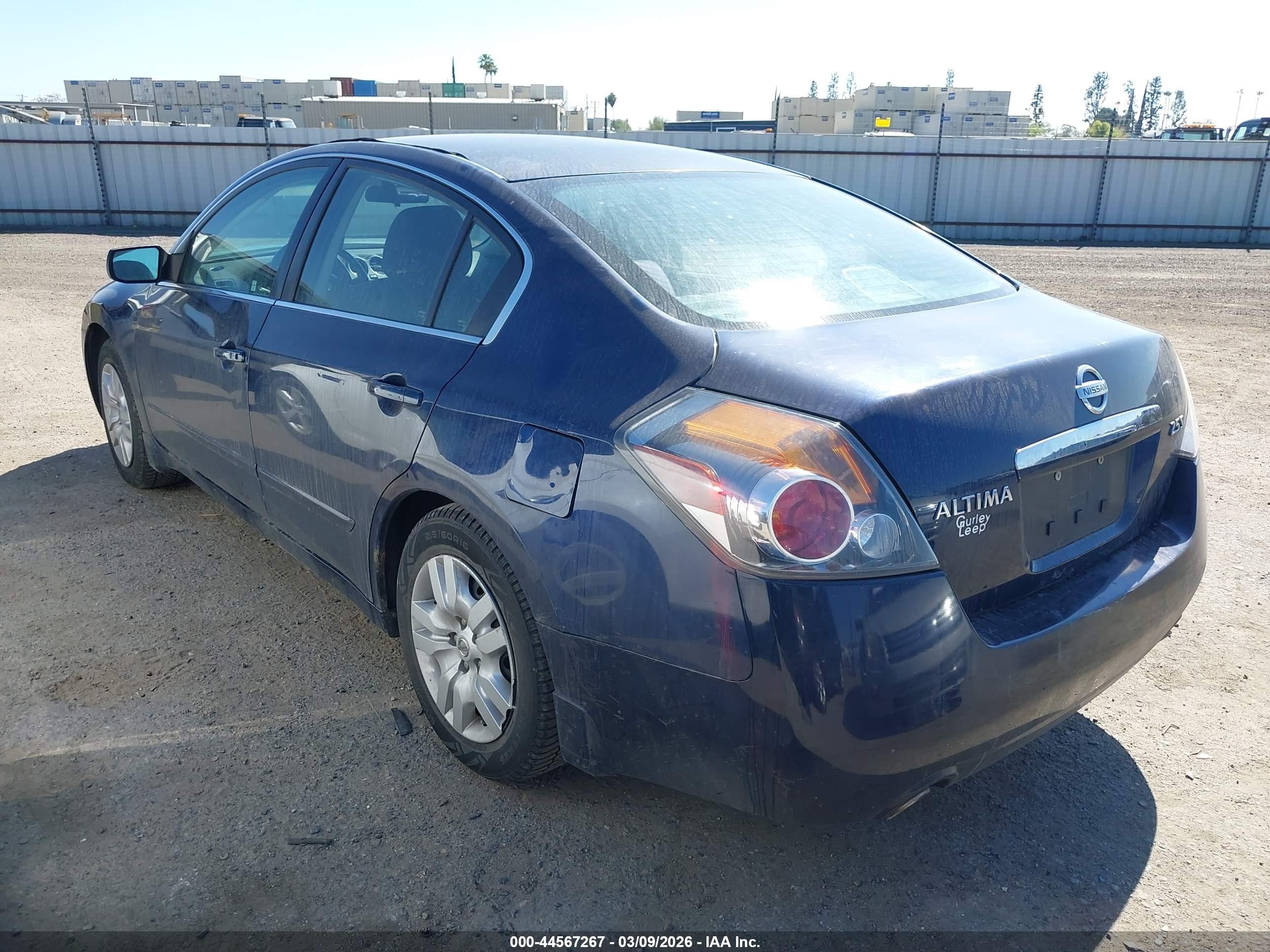 2009 Nissan Altima 2.5 S Dark Blue vin: 1N4AL21E69N554487