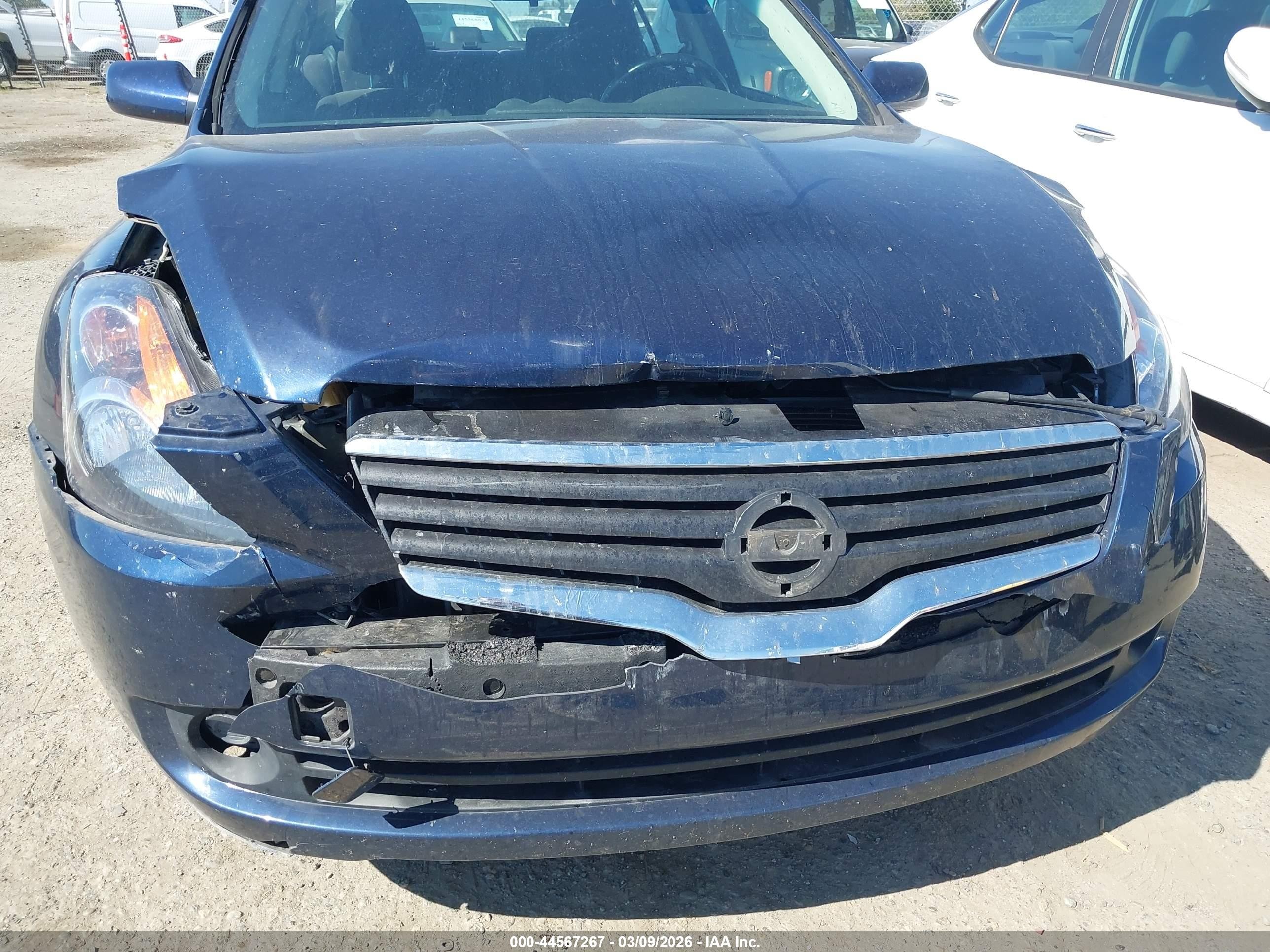 2009 Nissan Altima 2.5 S Dark Blue vin: 1N4AL21E69N554487