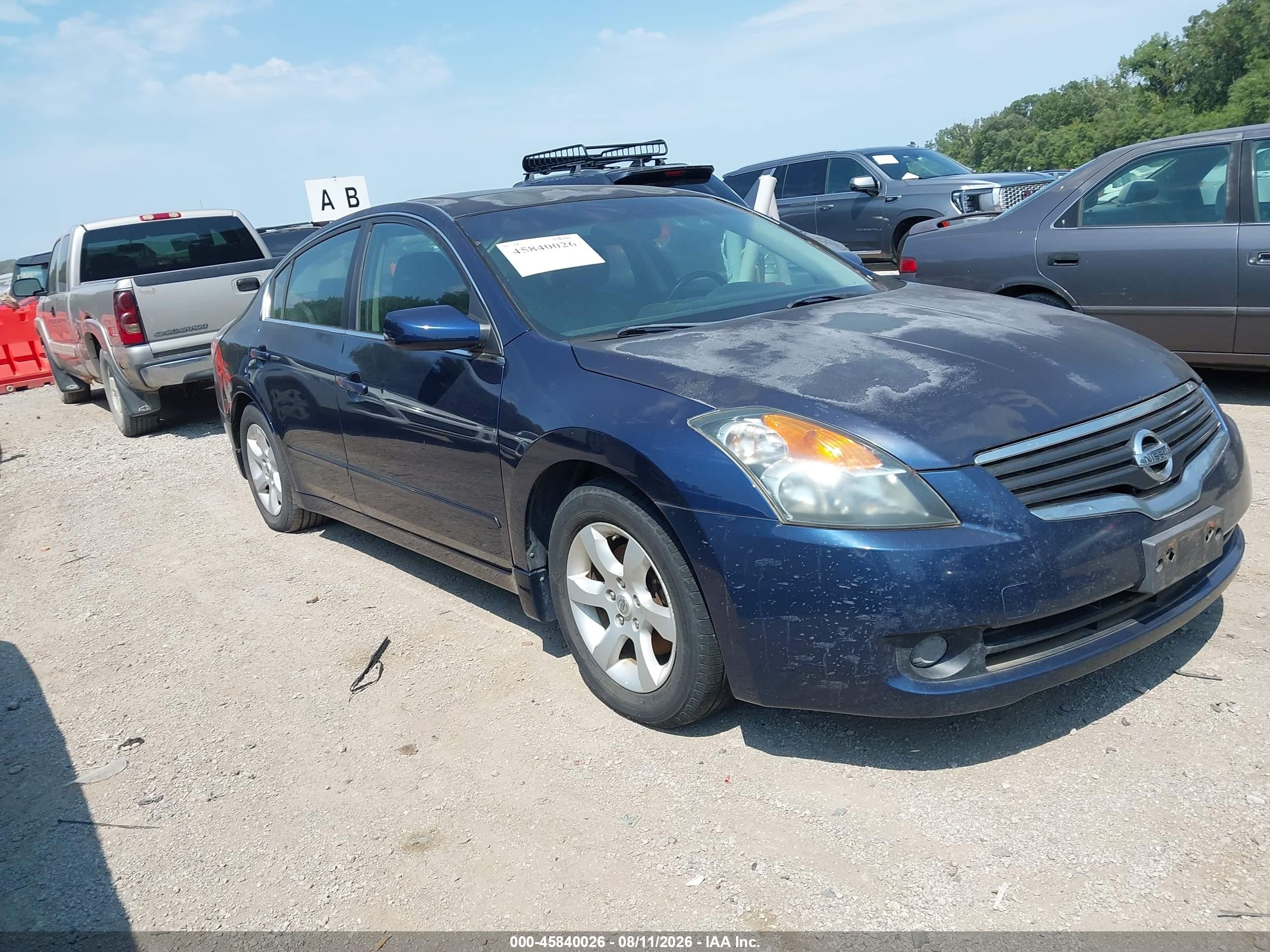 2009 Nissan Altima 2.5 S Blue vin: 1N4AL21E69N560242