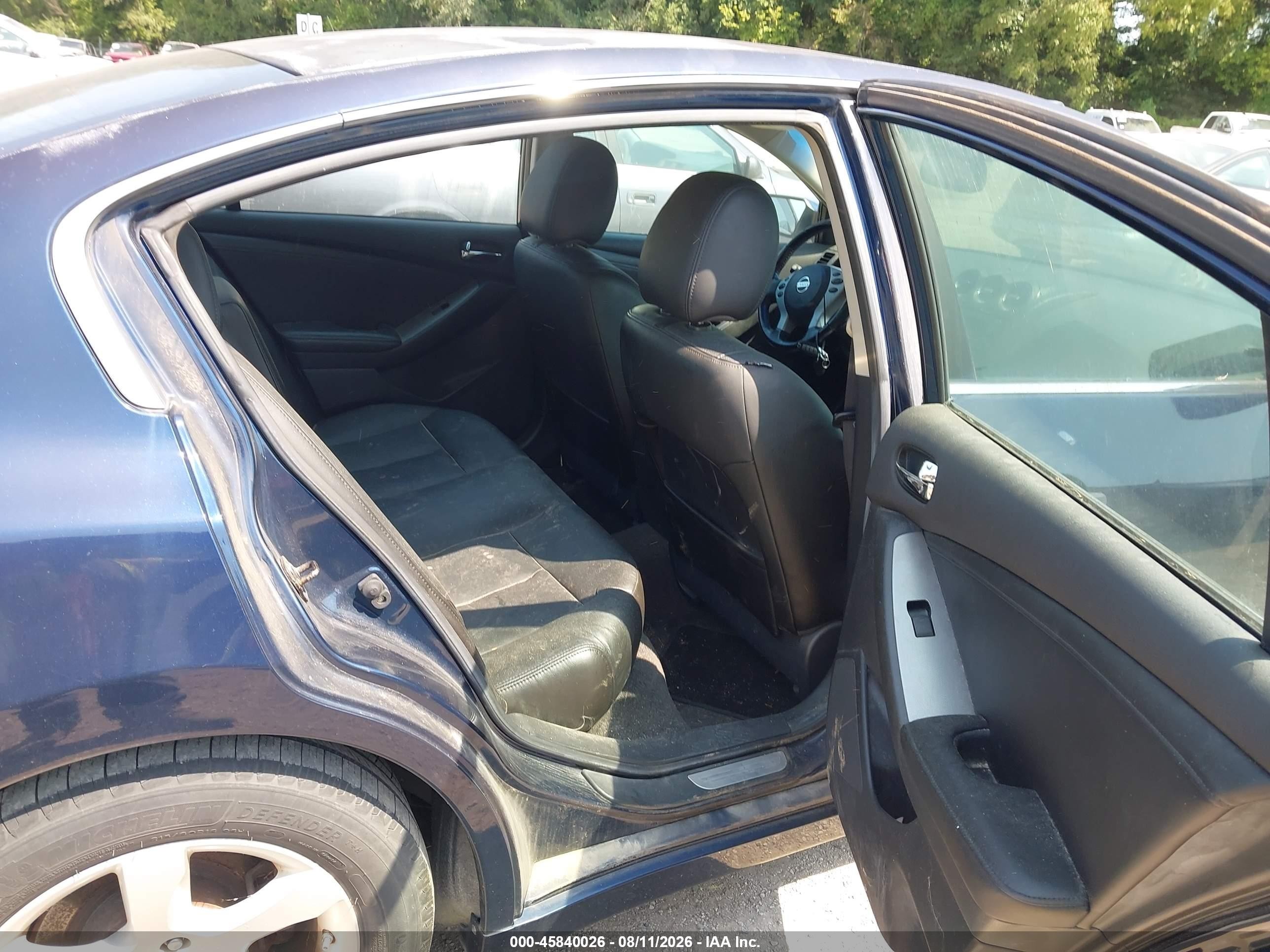 2009 Nissan Altima 2.5 S Blue vin: 1N4AL21E69N560242