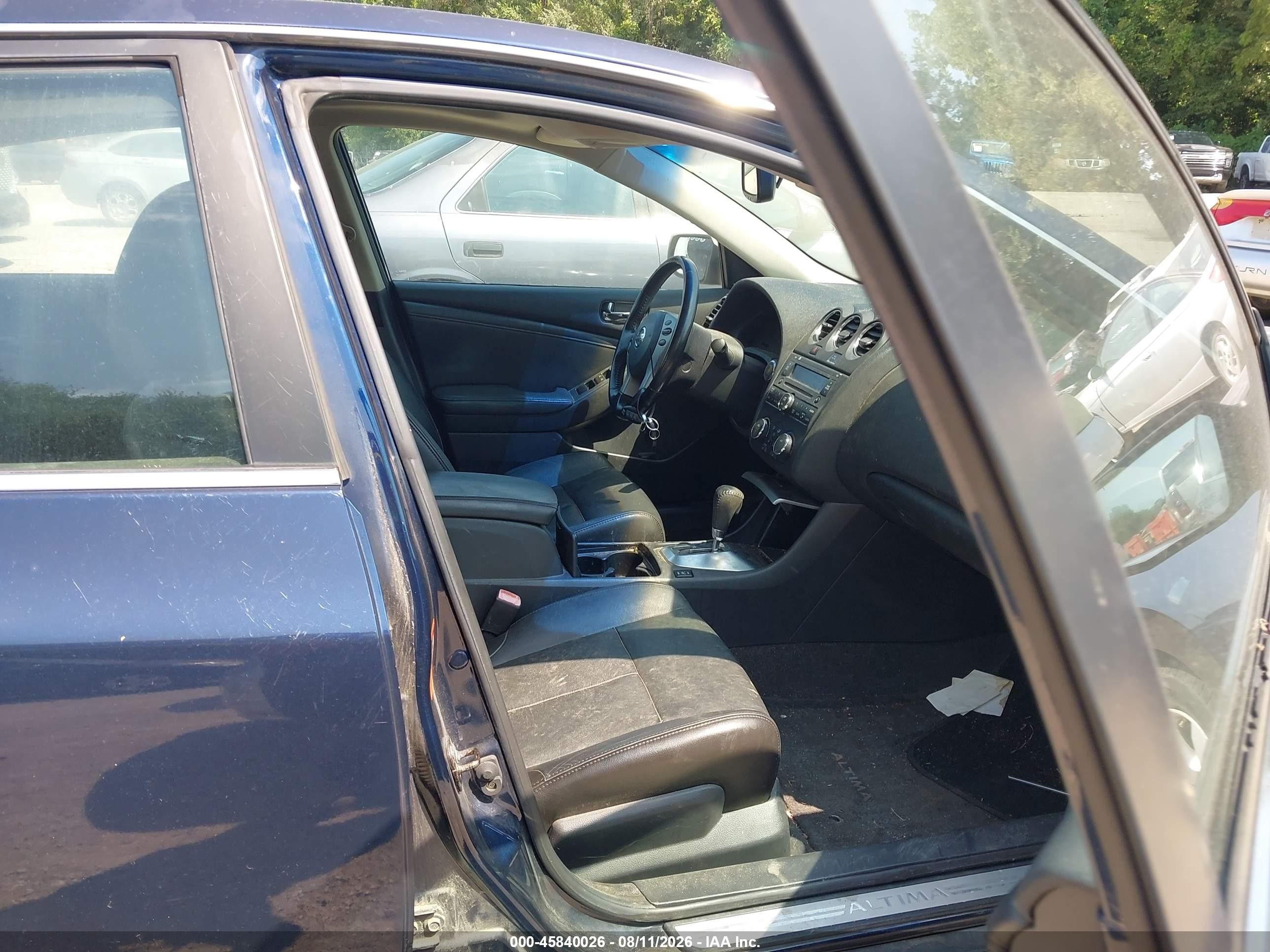 2009 Nissan Altima 2.5 S Blue vin: 1N4AL21E69N560242