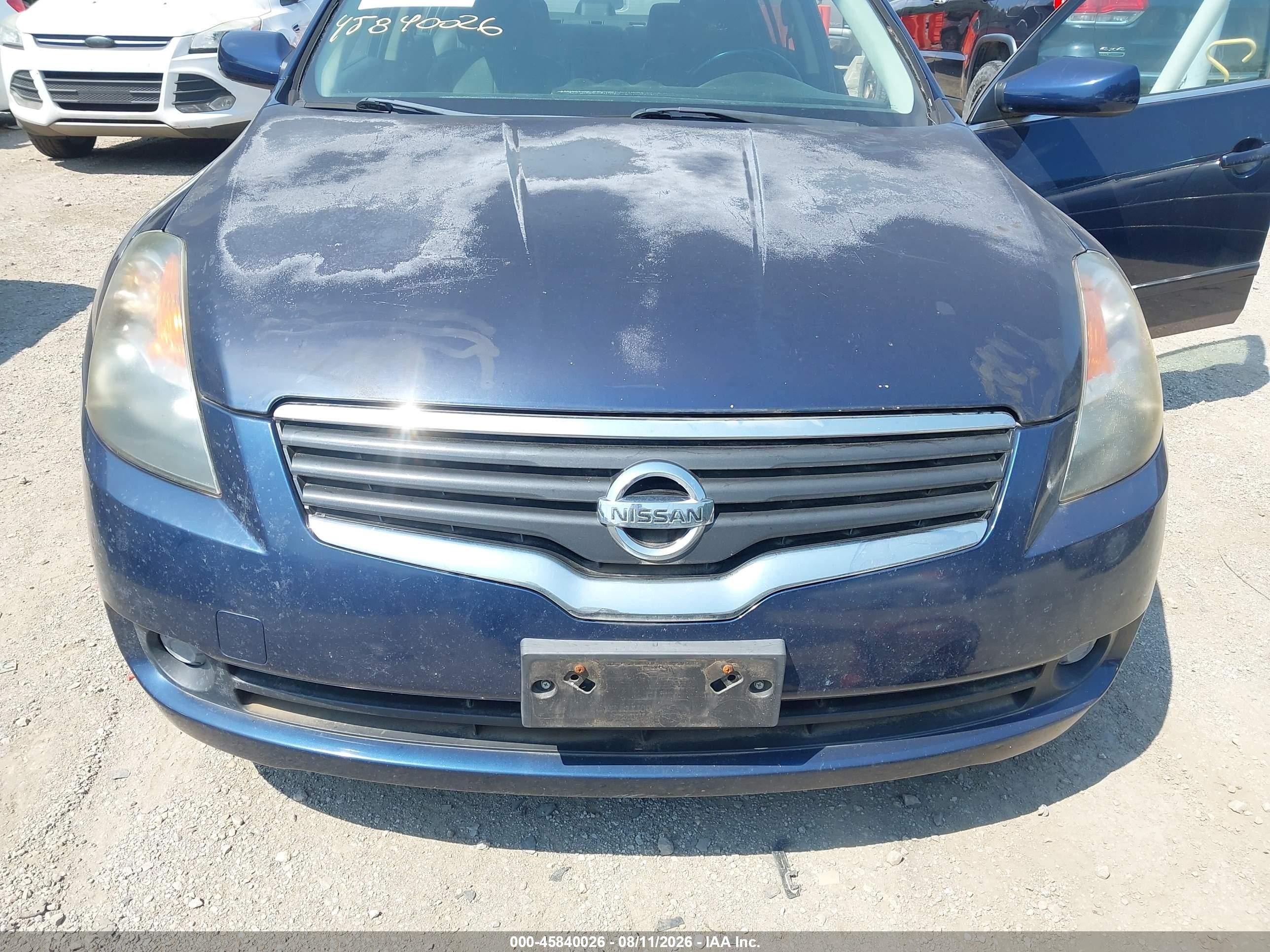 2009 Nissan Altima 2.5 S Blue vin: 1N4AL21E69N560242