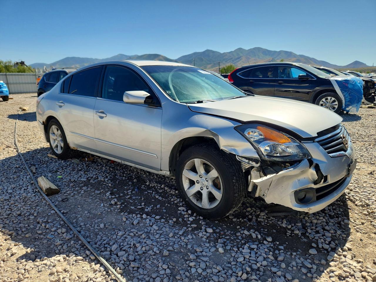 2007 Nissan Altima 2.5/2.5s Silver vin: 1N4AL21E77C124413