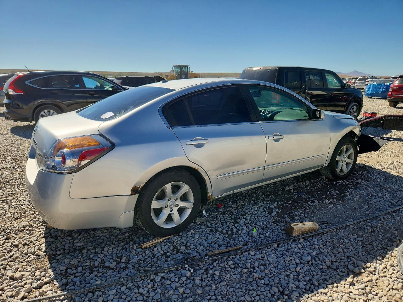 2007 Nissan Altima 2.5/2.5s Silver vin: 1N4AL21E77C124413