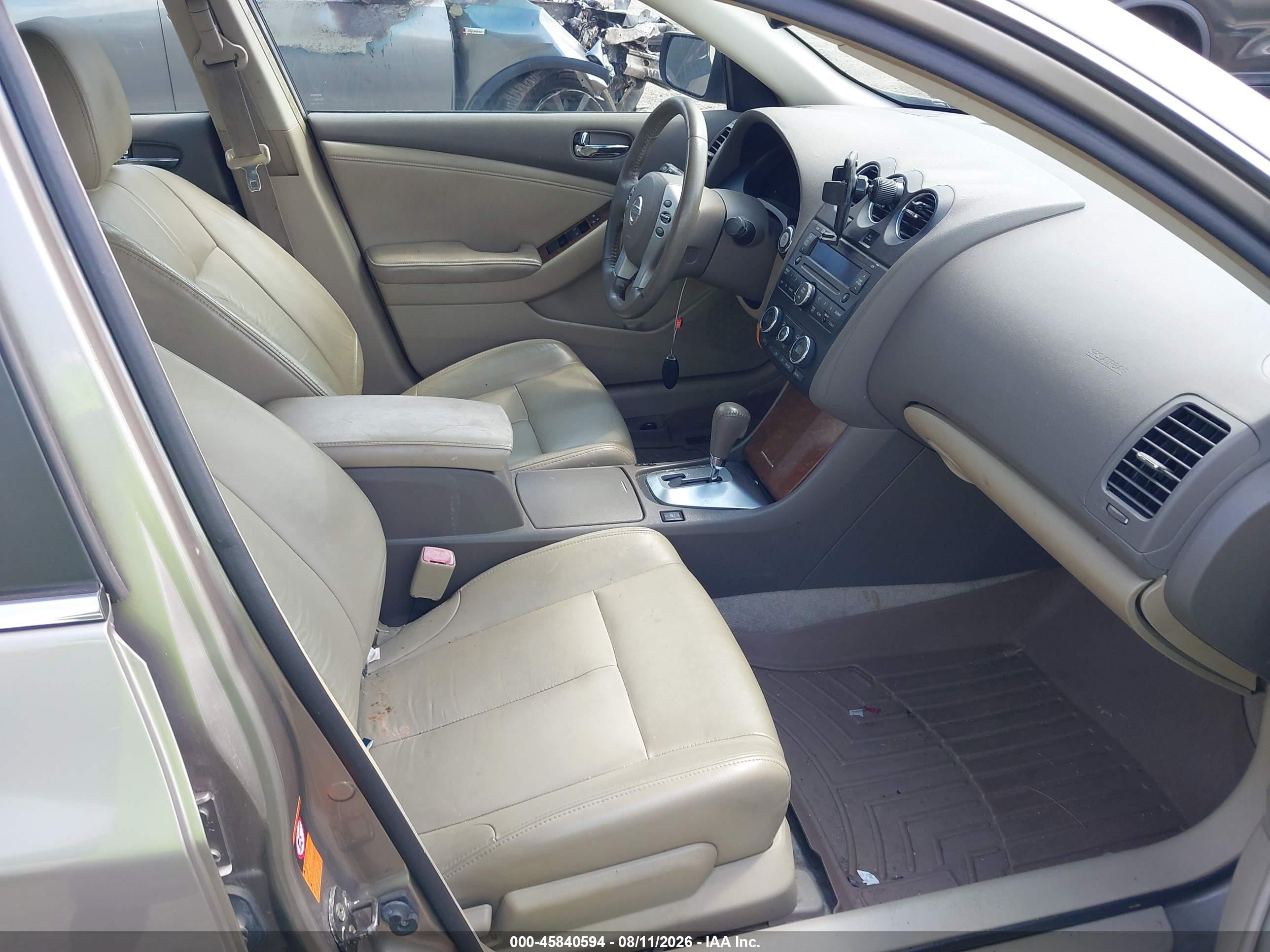 2007 Nissan Altima 2.5 S Gold vin: 1N4AL21E77C125822