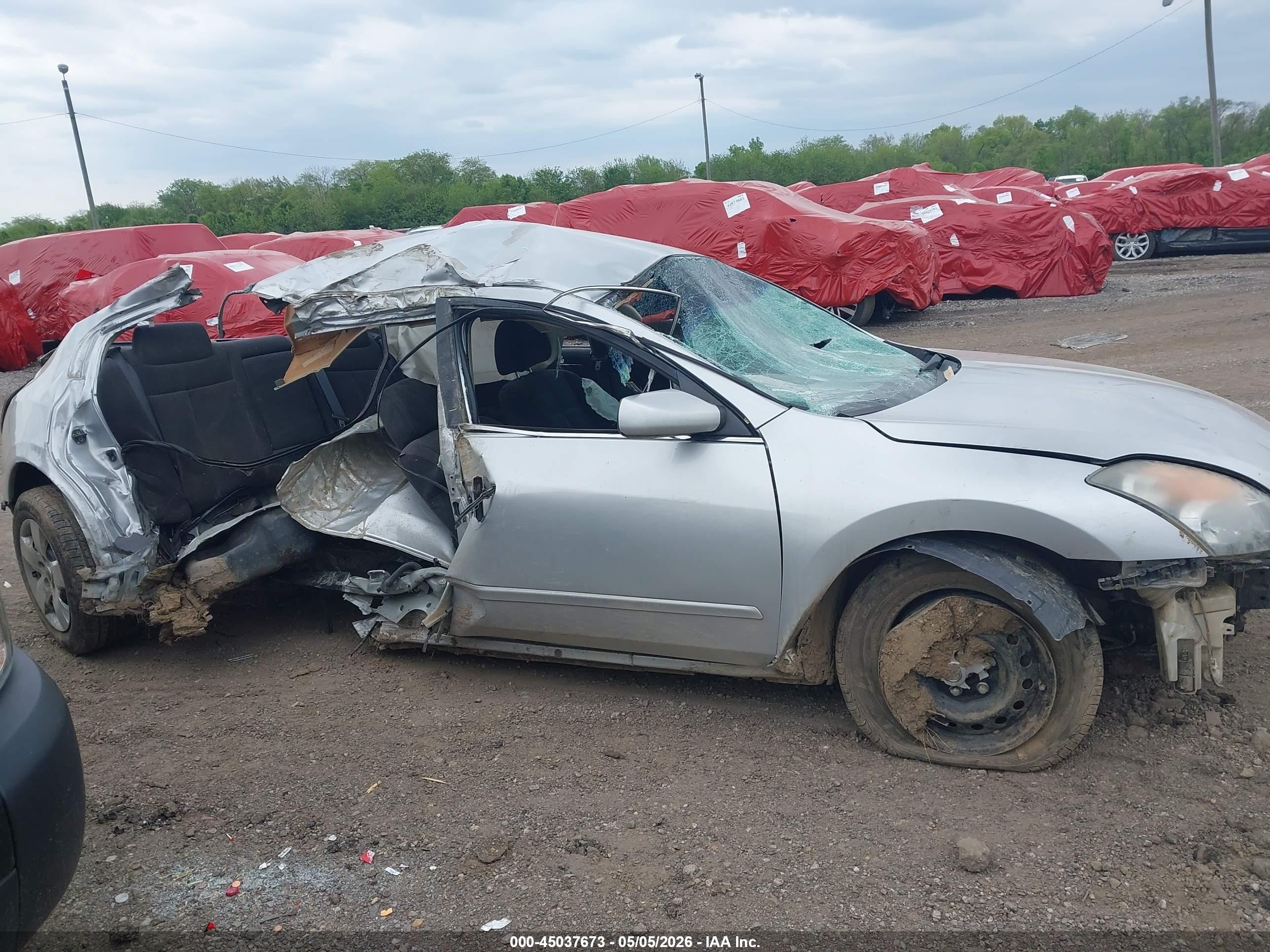 2007 Nissan Altima 2.5 S Серебряный vin: 1N4AL21E77C142944