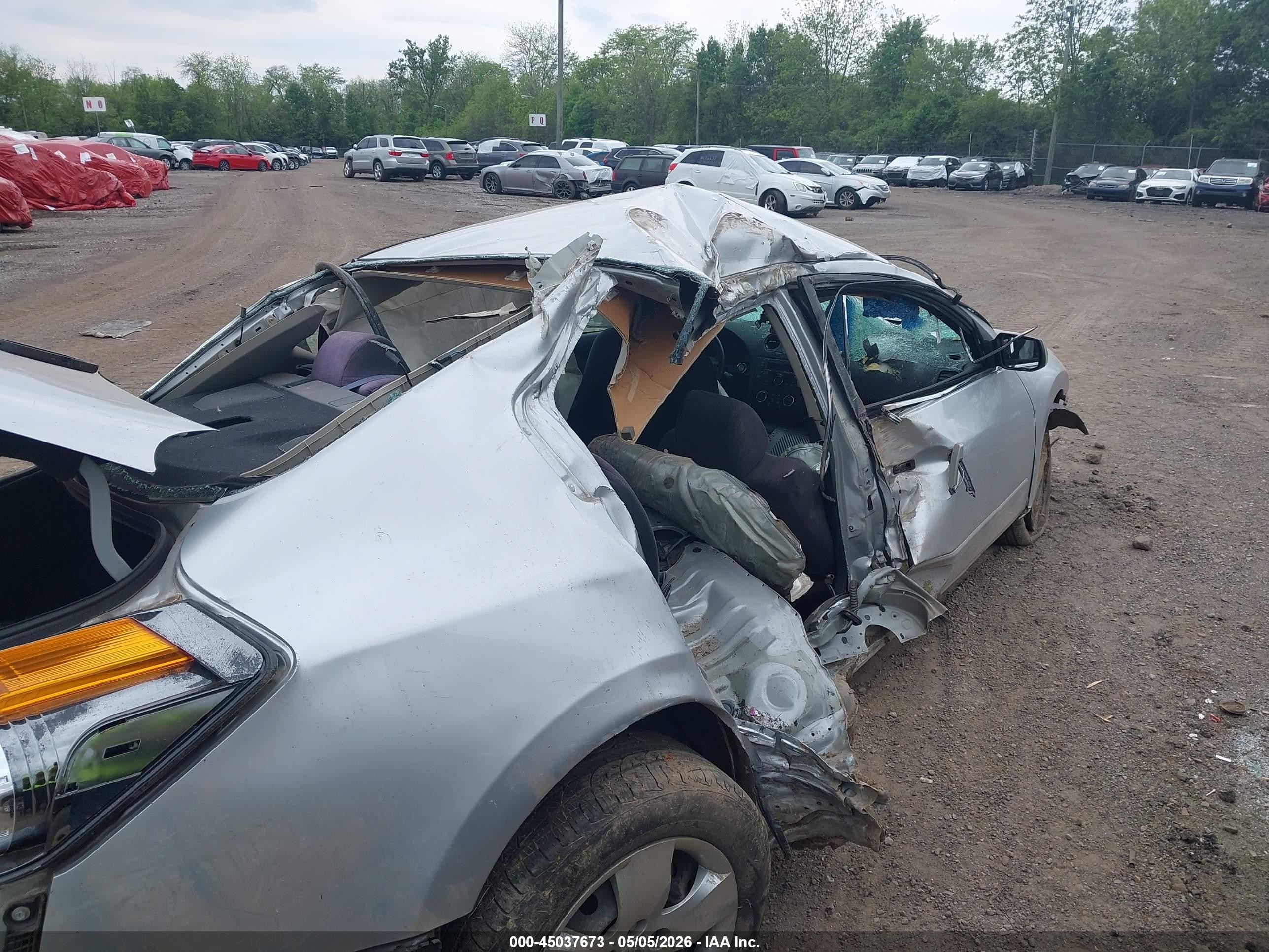 2007 Nissan Altima 2.5 S Серебряный vin: 1N4AL21E77C142944
