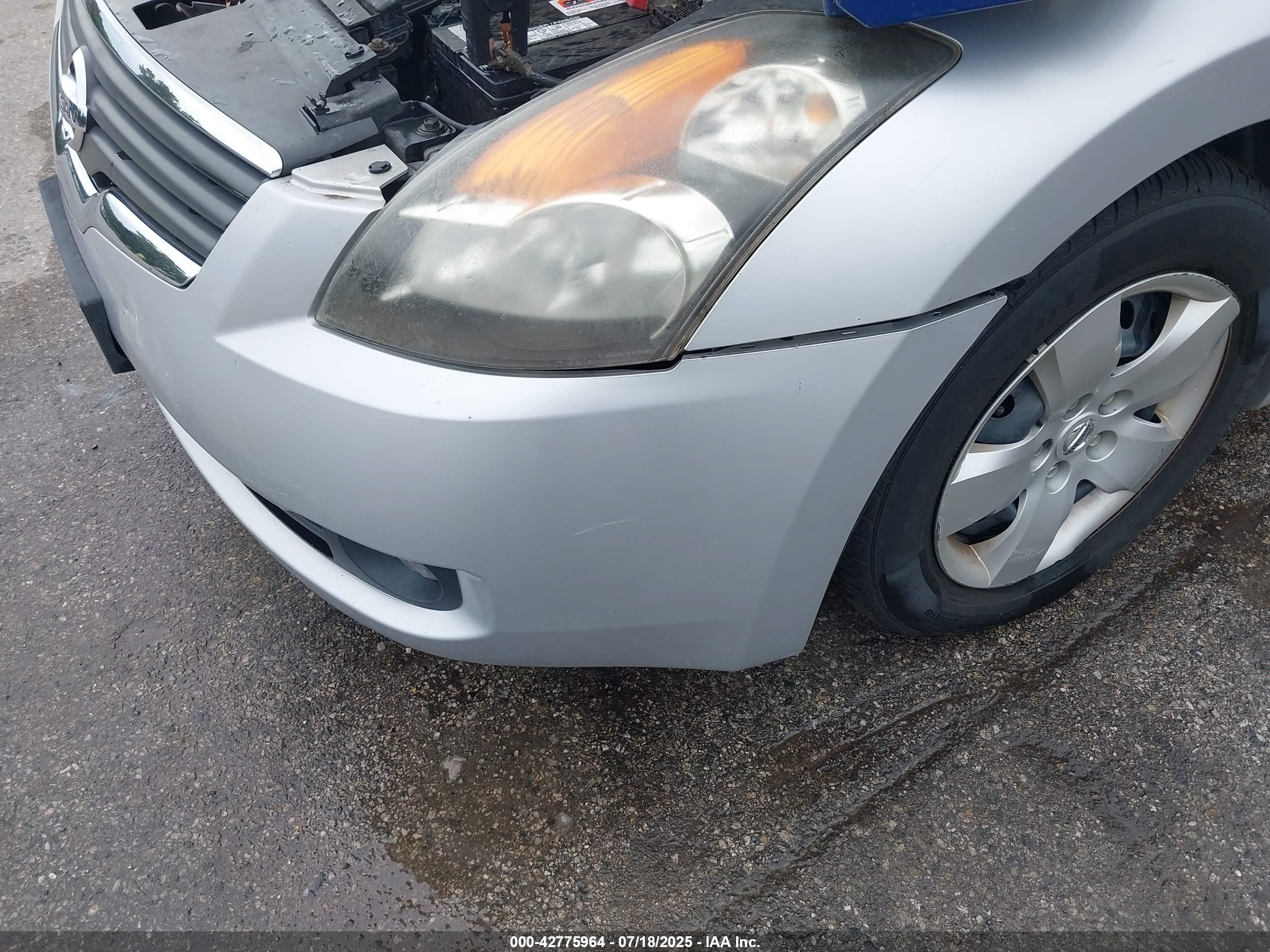 2007 Nissan Altima 2.5 S Silver vin: 1N4AL21E77C170100