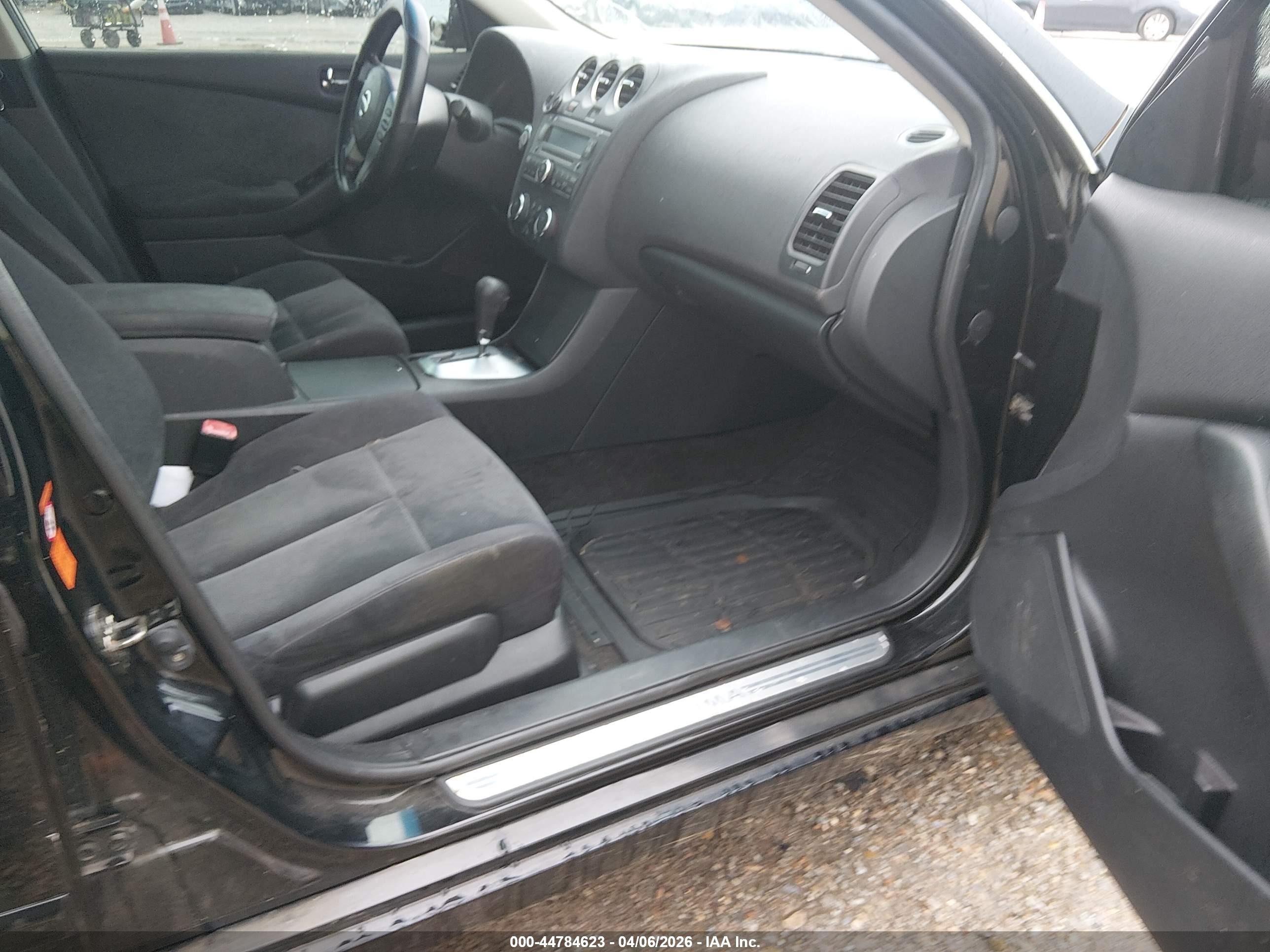 2007 Nissan Altima 2.5 S Black vin: 1N4AL21E77C170498