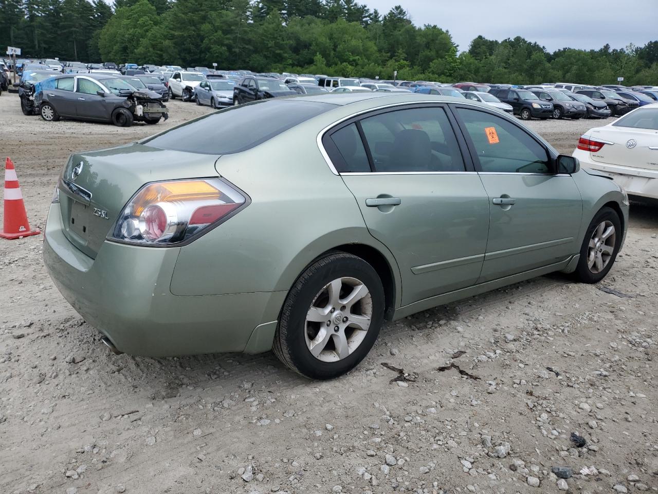 2007 Nissan Altima 2.5 Green vin: 1N4AL21E77C171652