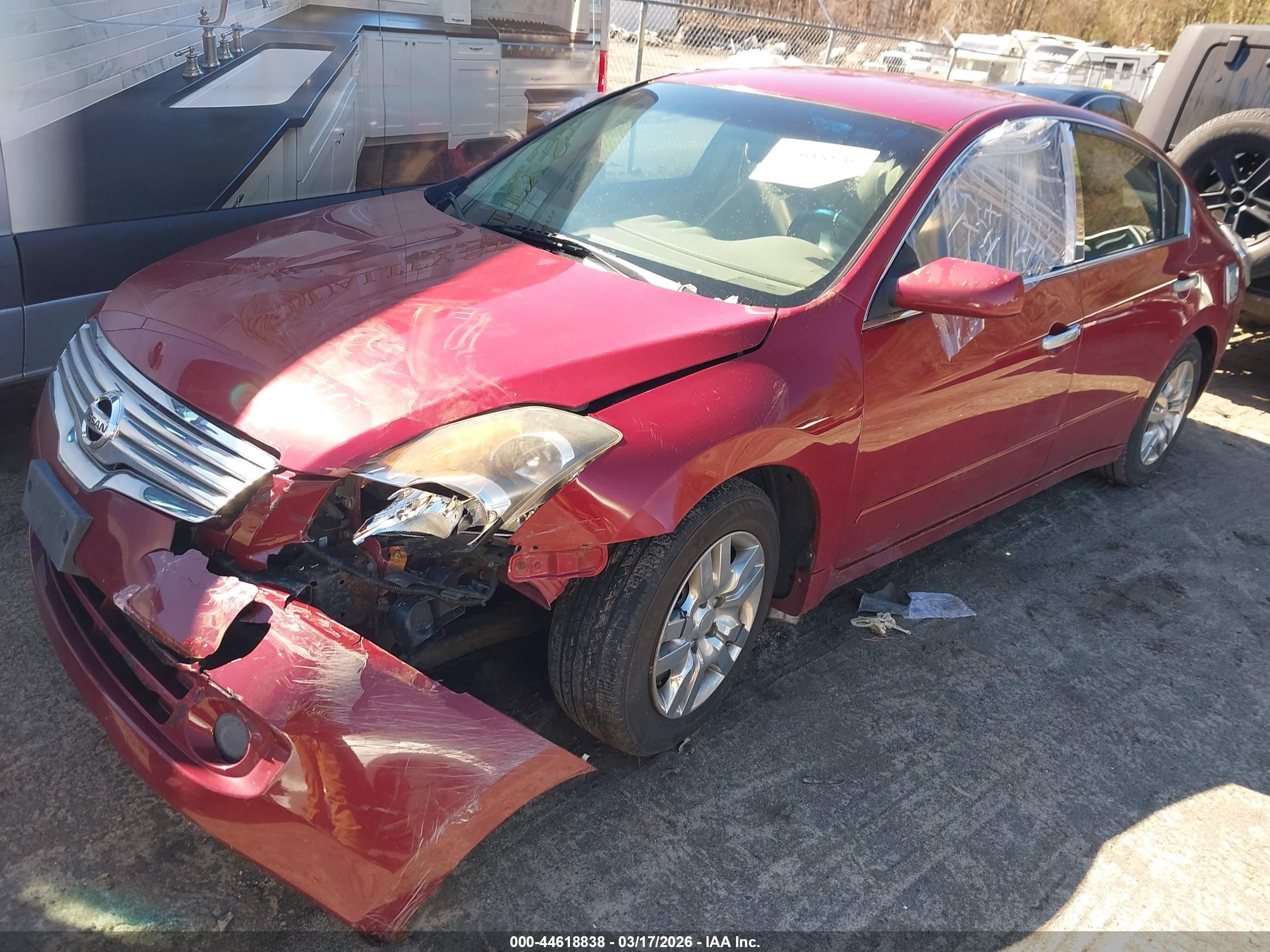 2007 Nissan Altima 2.5 S Red vin: 1N4AL21E77C178729