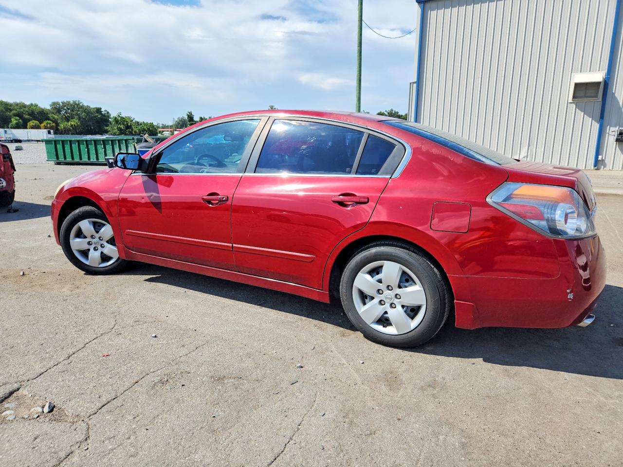 2007 Nissan Altima 2.5 Red vin: 1N4AL21E77C182554
