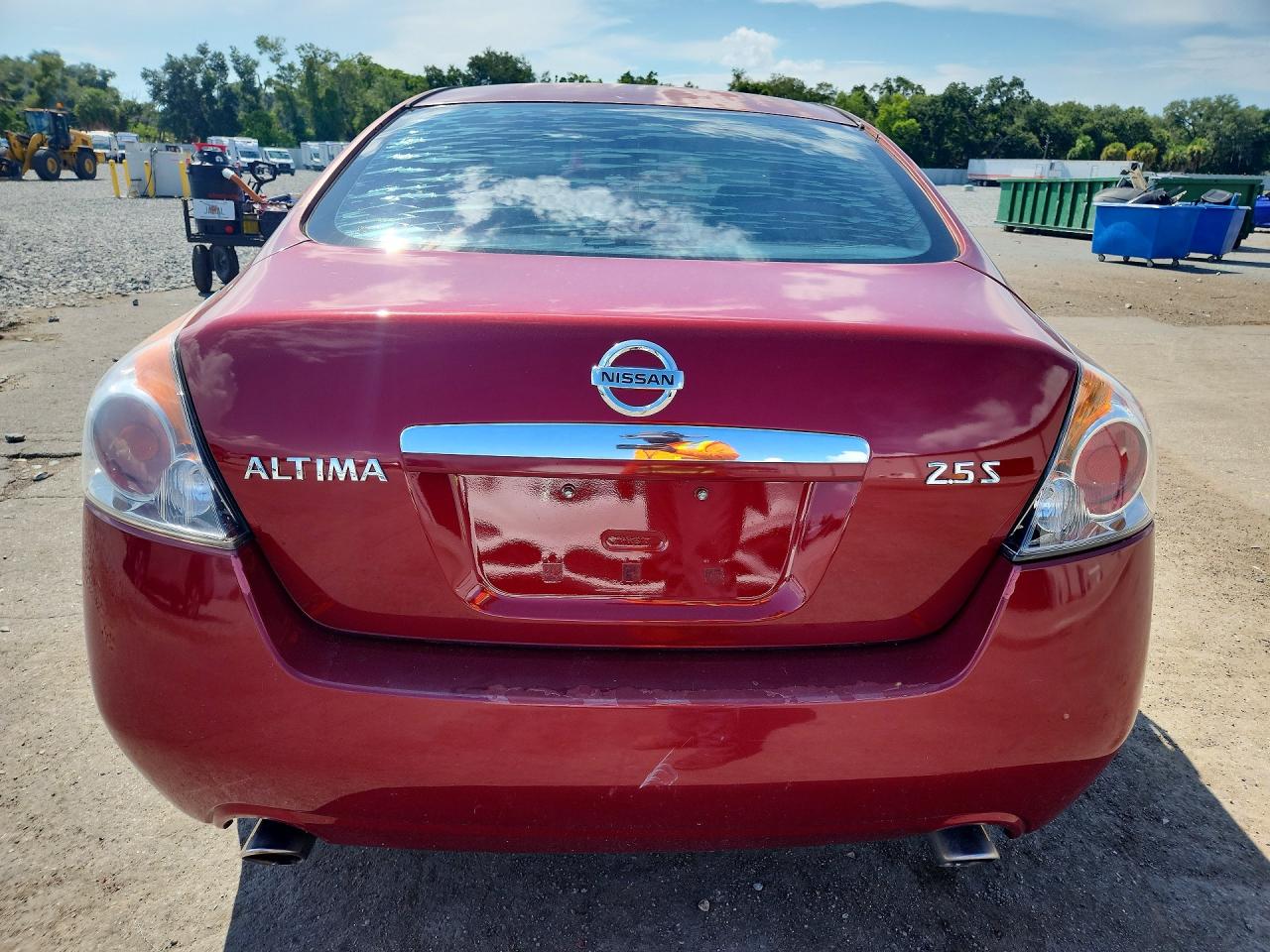 2007 Nissan Altima 2.5 Red vin: 1N4AL21E77C182554