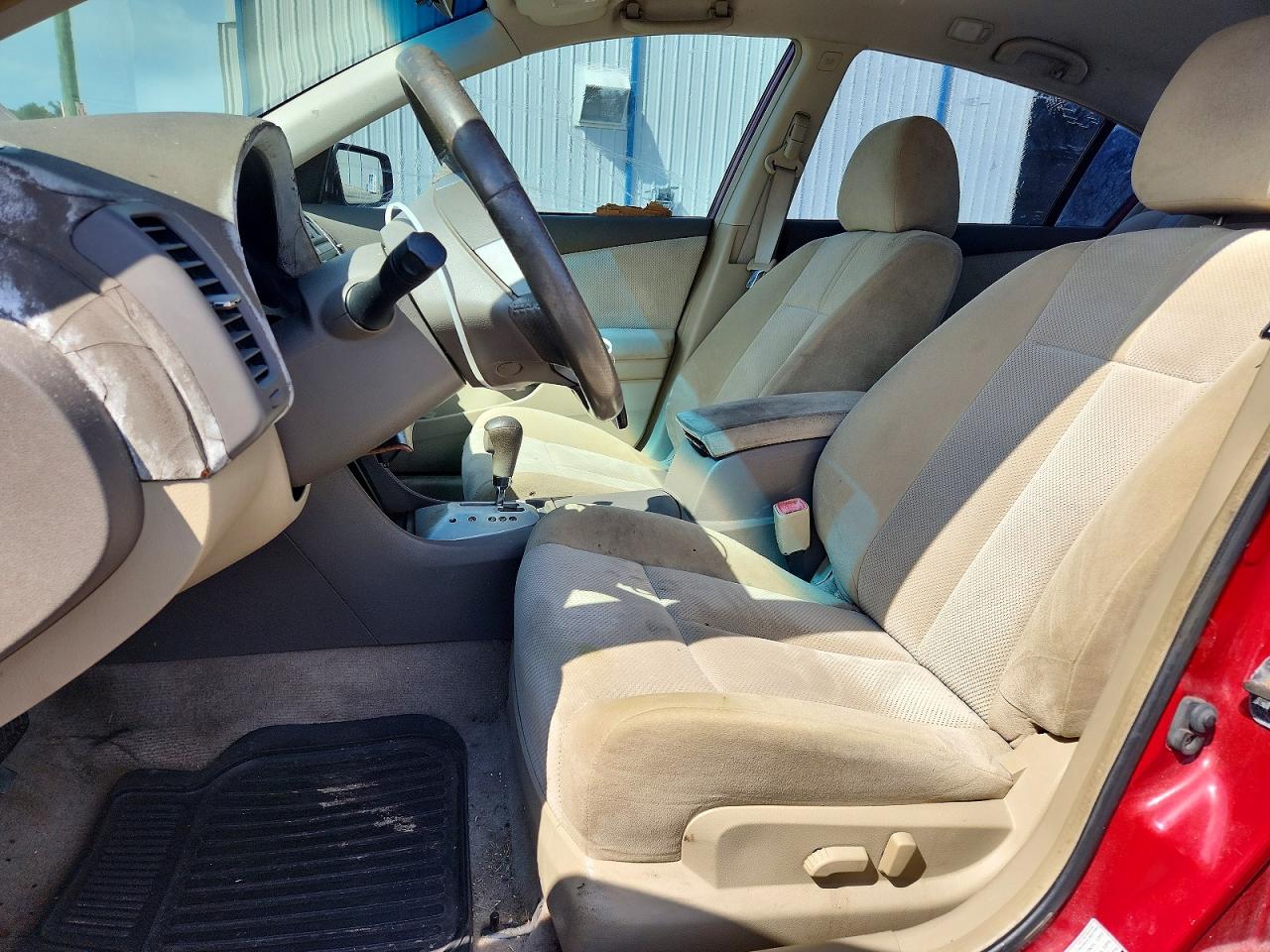 2007 Nissan Altima 2.5 Red vin: 1N4AL21E77C182554