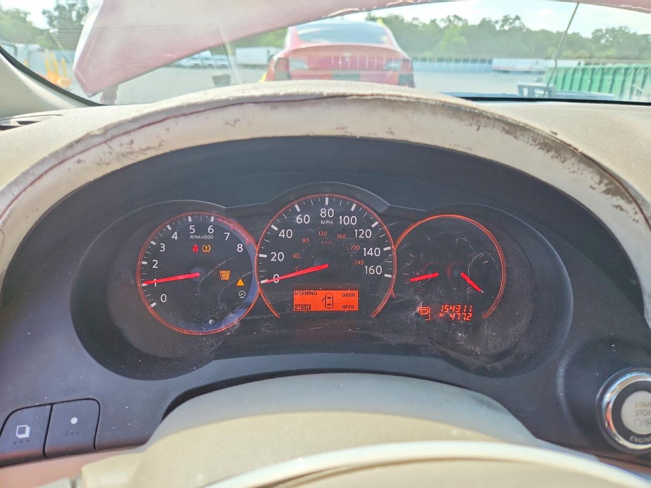2007 Nissan Altima 2.5 Red vin: 1N4AL21E77C182554