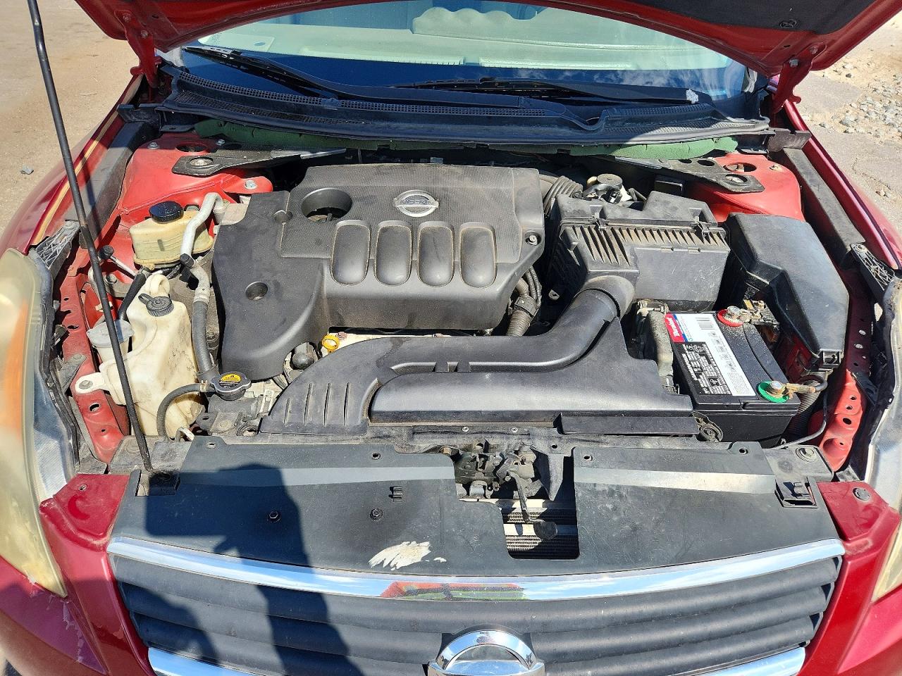 2007 Nissan Altima 2.5 Red vin: 1N4AL21E77C182554