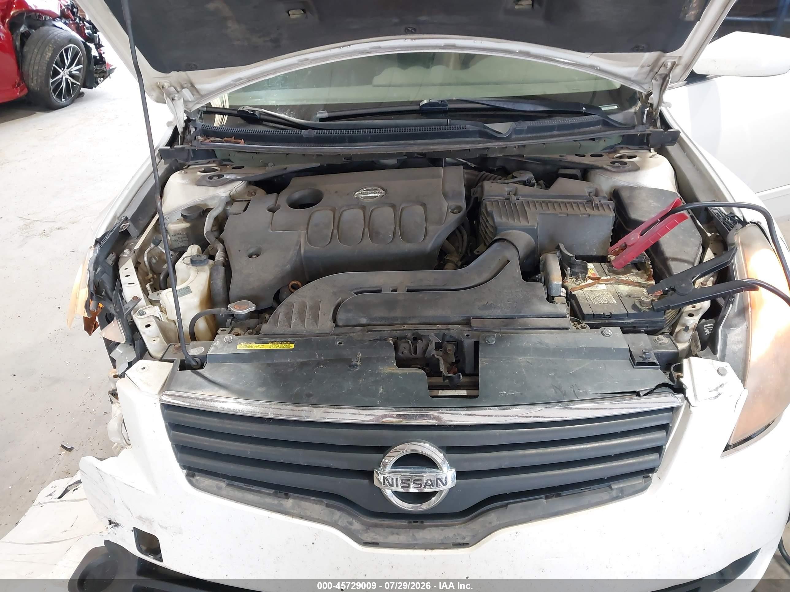 2007 Nissan Altima 2.5 S White vin: 1N4AL21E77C225693