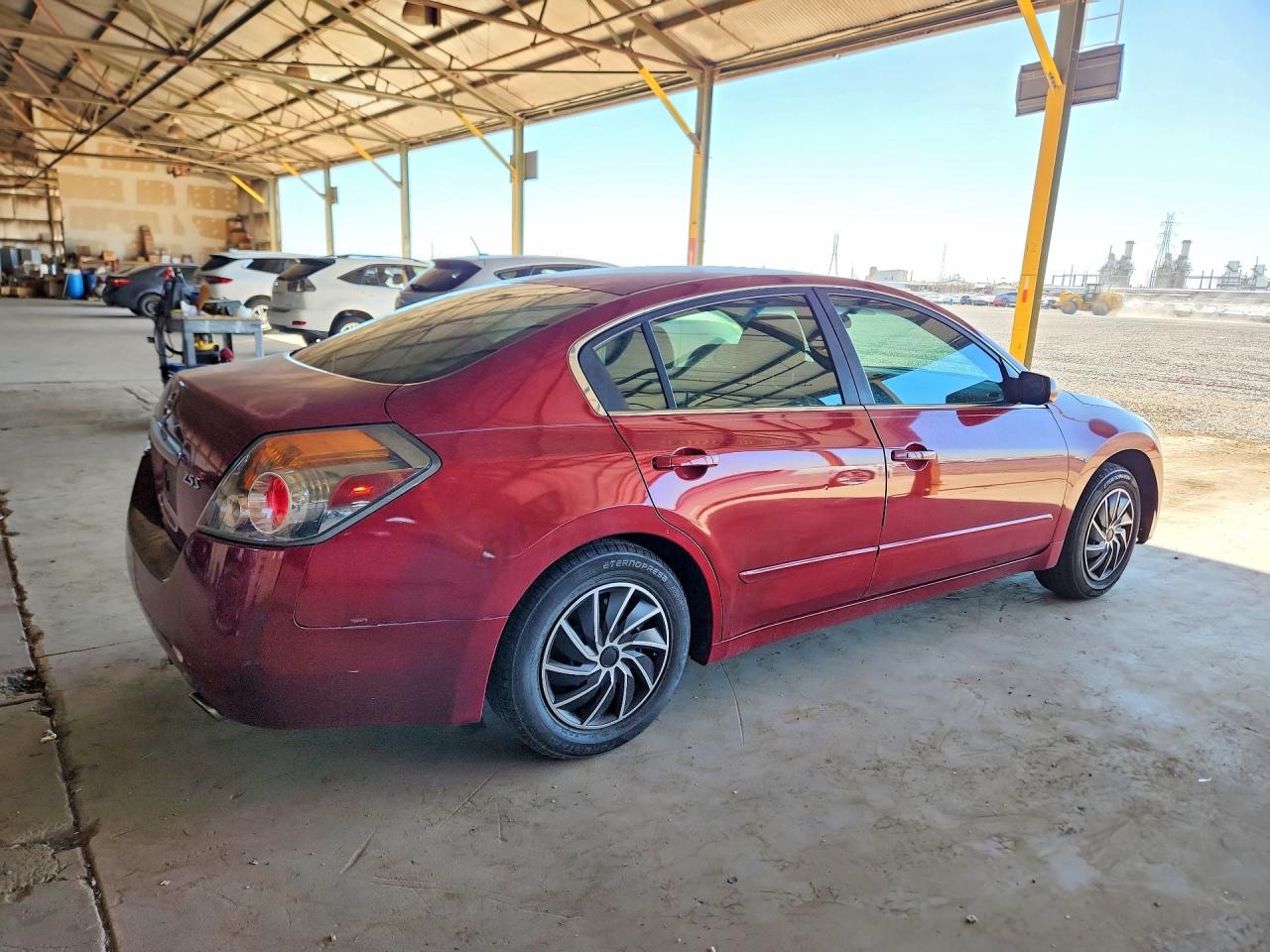 2007 Nissan Altima 2.5 Burgundy vin: 1N4AL21E77N443685