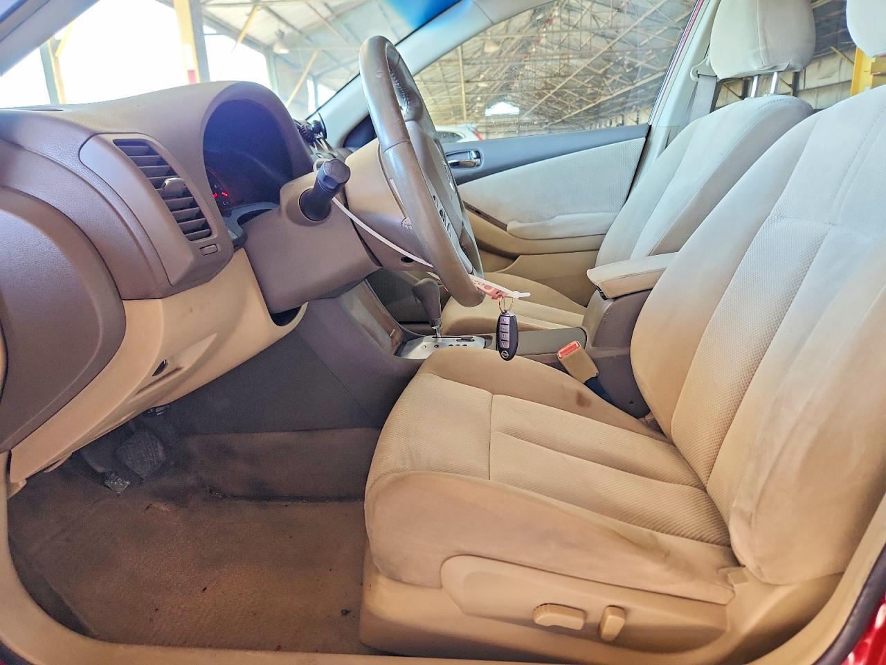 2007 Nissan Altima 2.5 Burgundy vin: 1N4AL21E77N443685