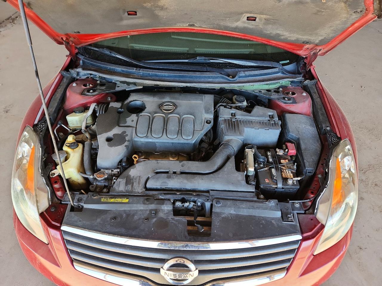 2007 Nissan Altima 2.5 Burgundy vin: 1N4AL21E77N443685