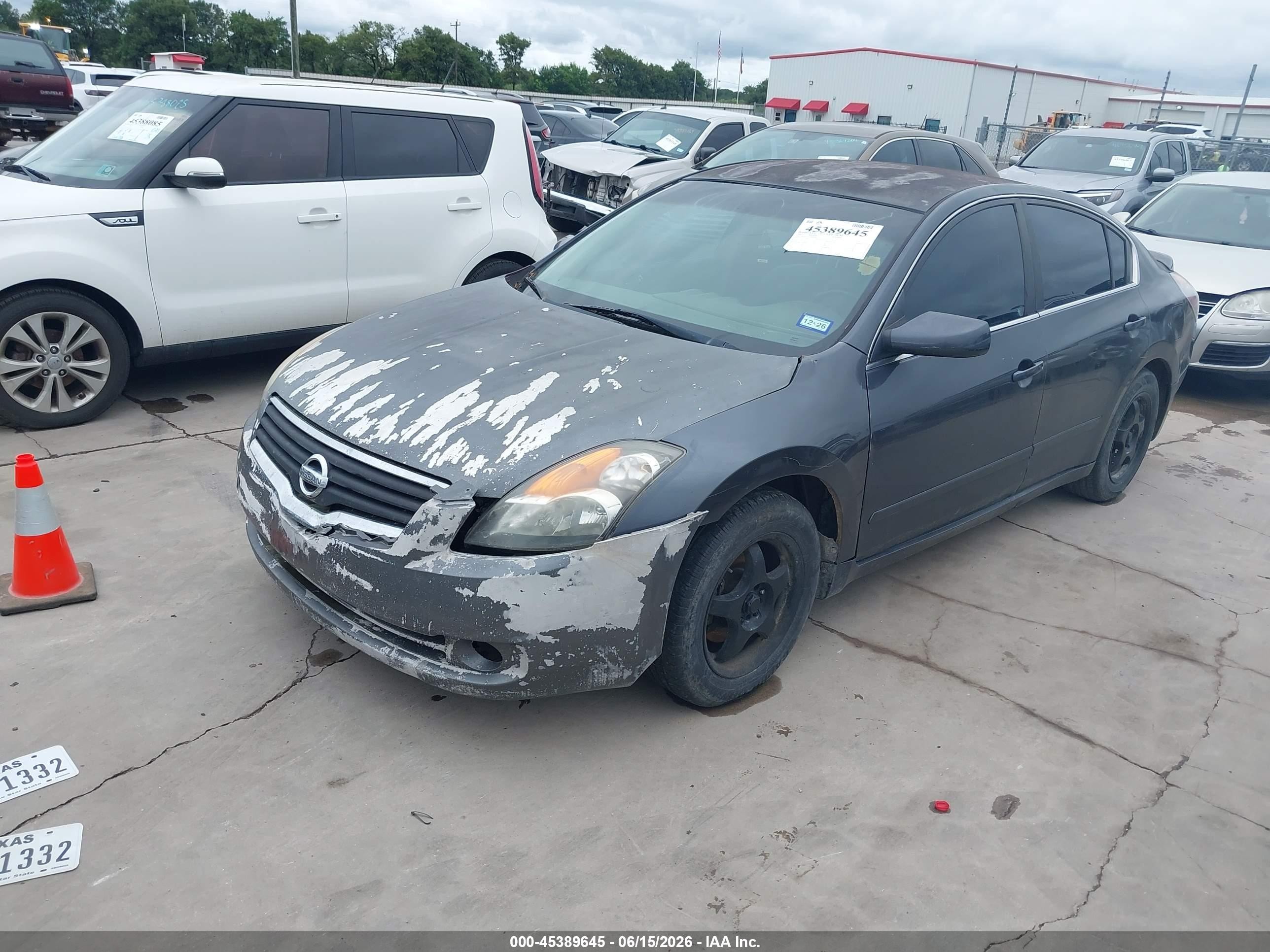 2007 Nissan Altima 2.5 S Gray vin: 1N4AL21E77N444240