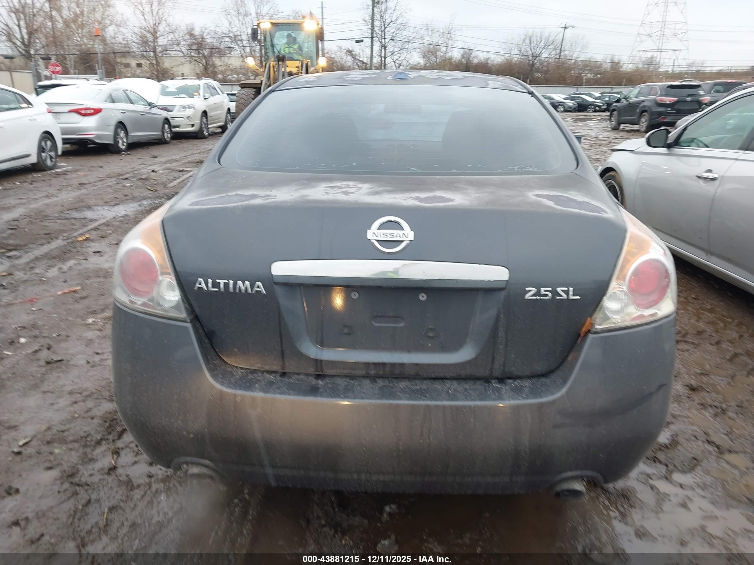 2007 Nissan Altima 2.5 S Серый vin: 1N4AL21E77N481904