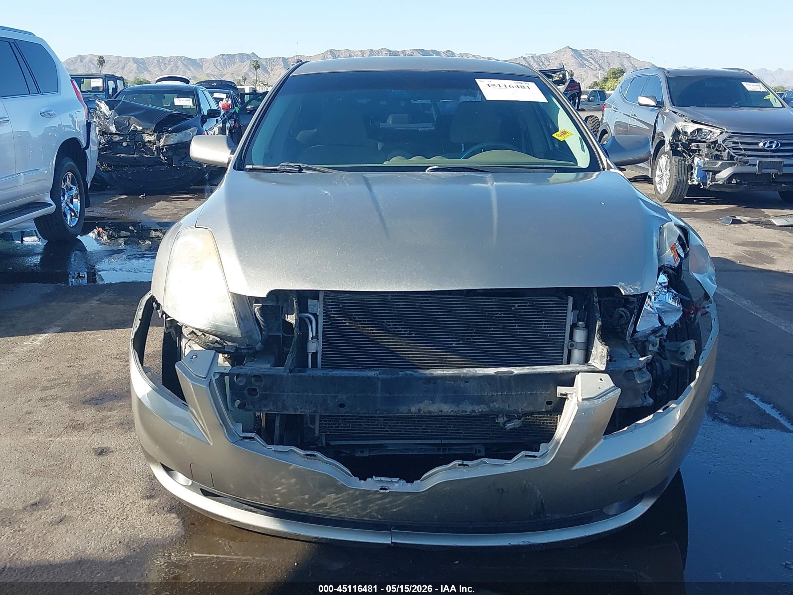 2007 Nissan Altima 2.5 S Золотой vin: 1N4AL21E77N486844