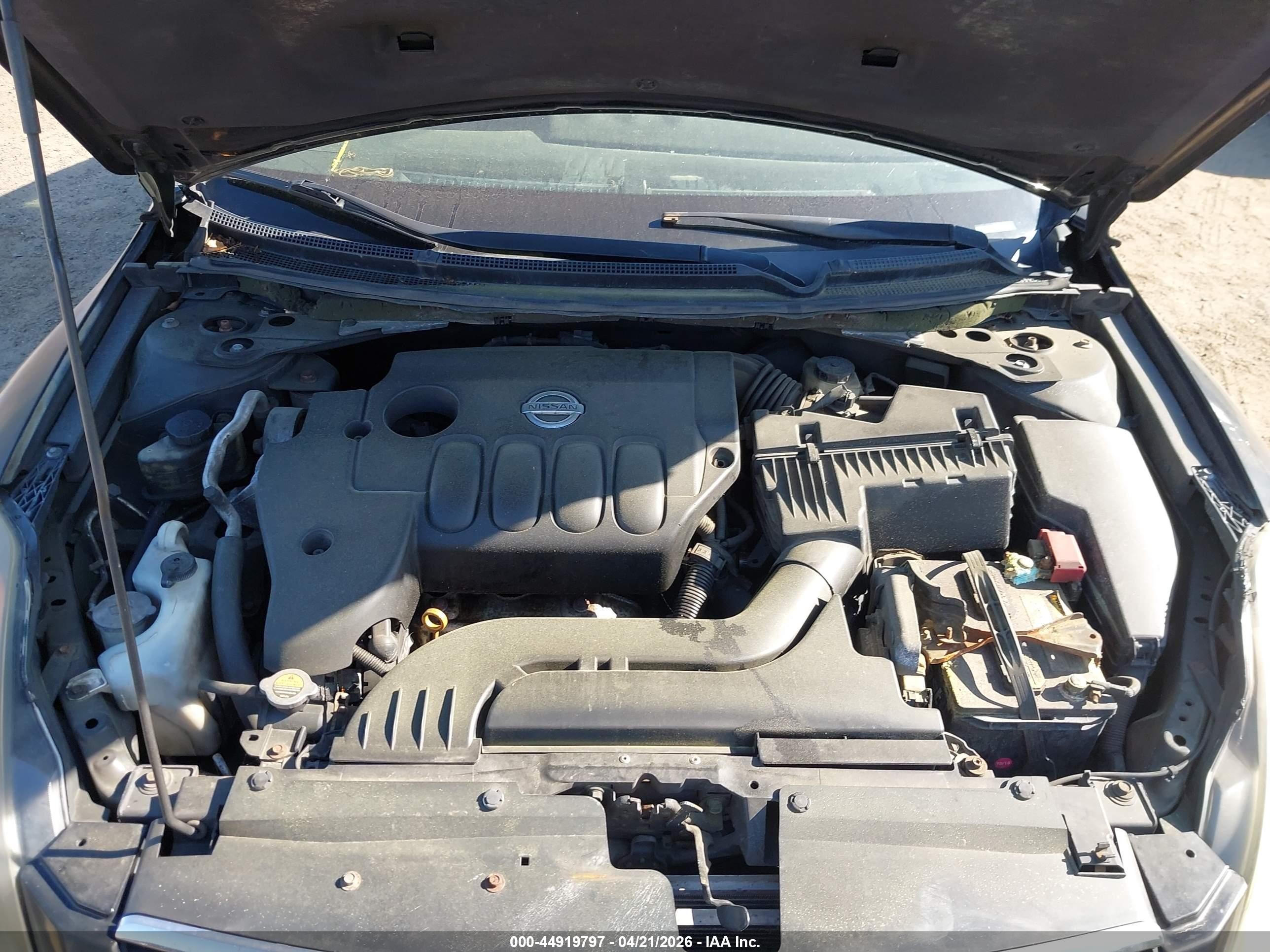 2007 Nissan Altima 2.5 S Black vin: 1N4AL21E77N489856