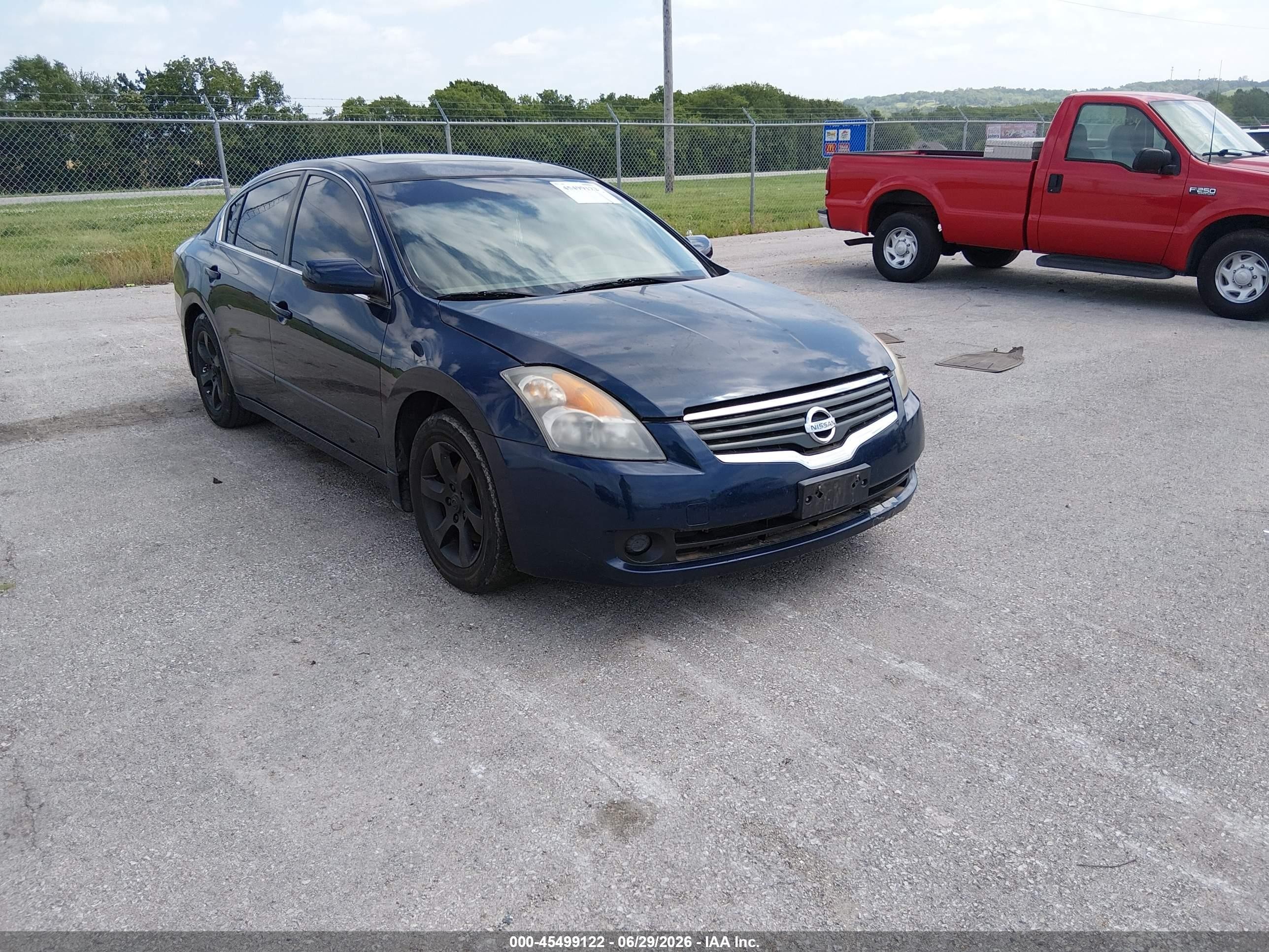 2008 Nissan Altima 2.5 Sl Blue vin: 1N4AL21E78C112568