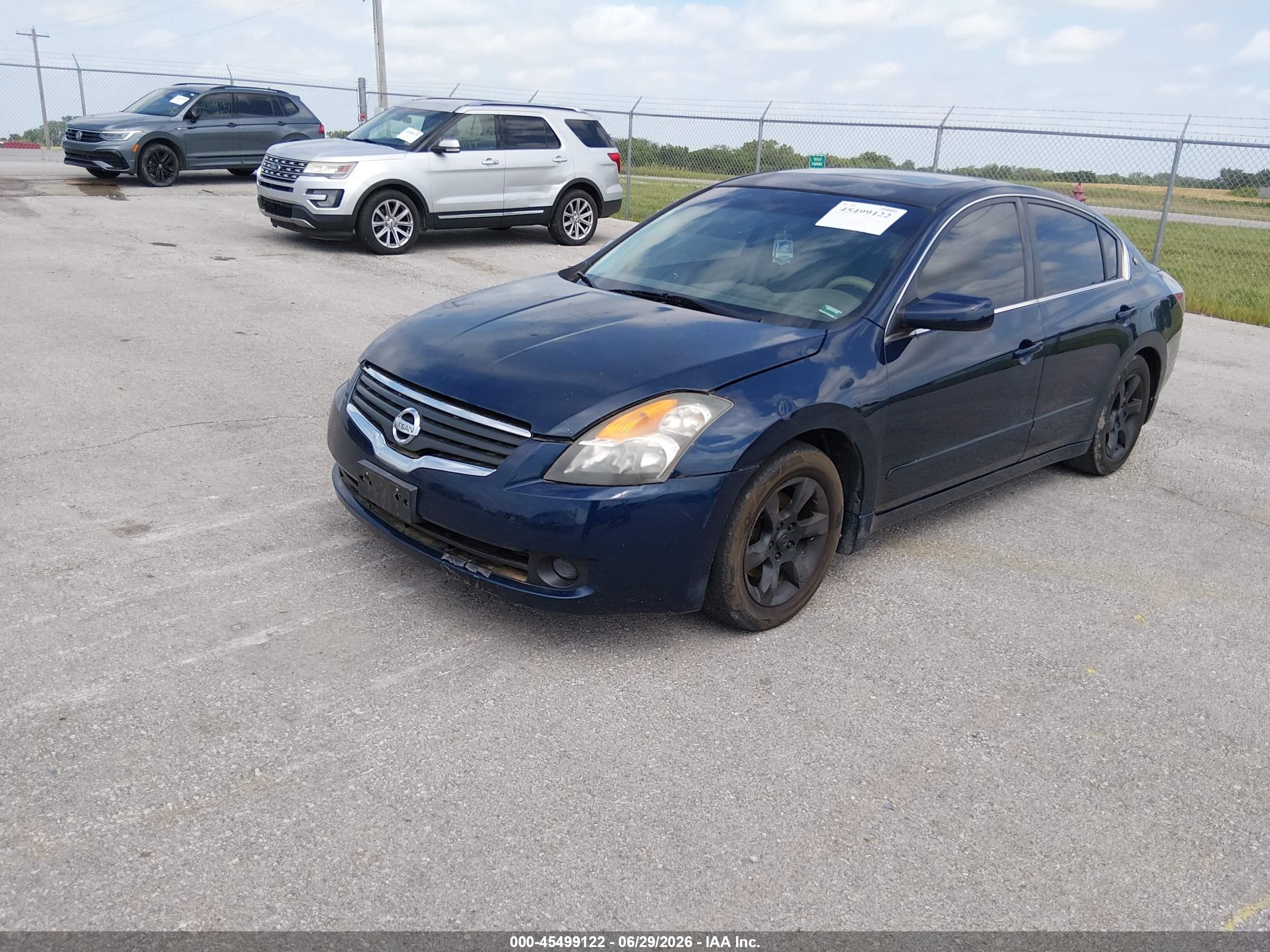 2008 Nissan Altima 2.5 Sl Blue vin: 1N4AL21E78C112568