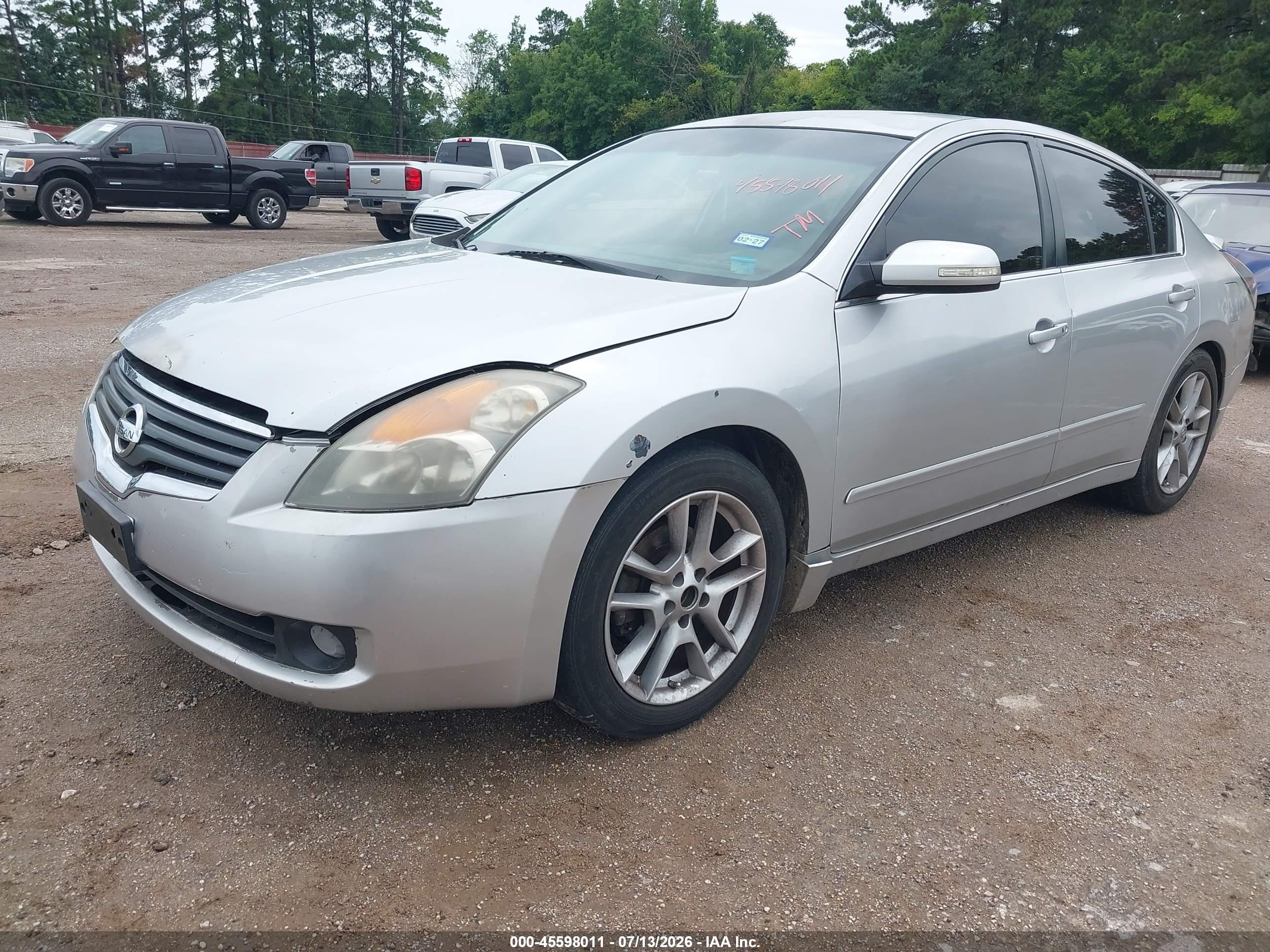 2008 Nissan Altima 2.5 S Серебряный vin: 1N4AL21E78C117446