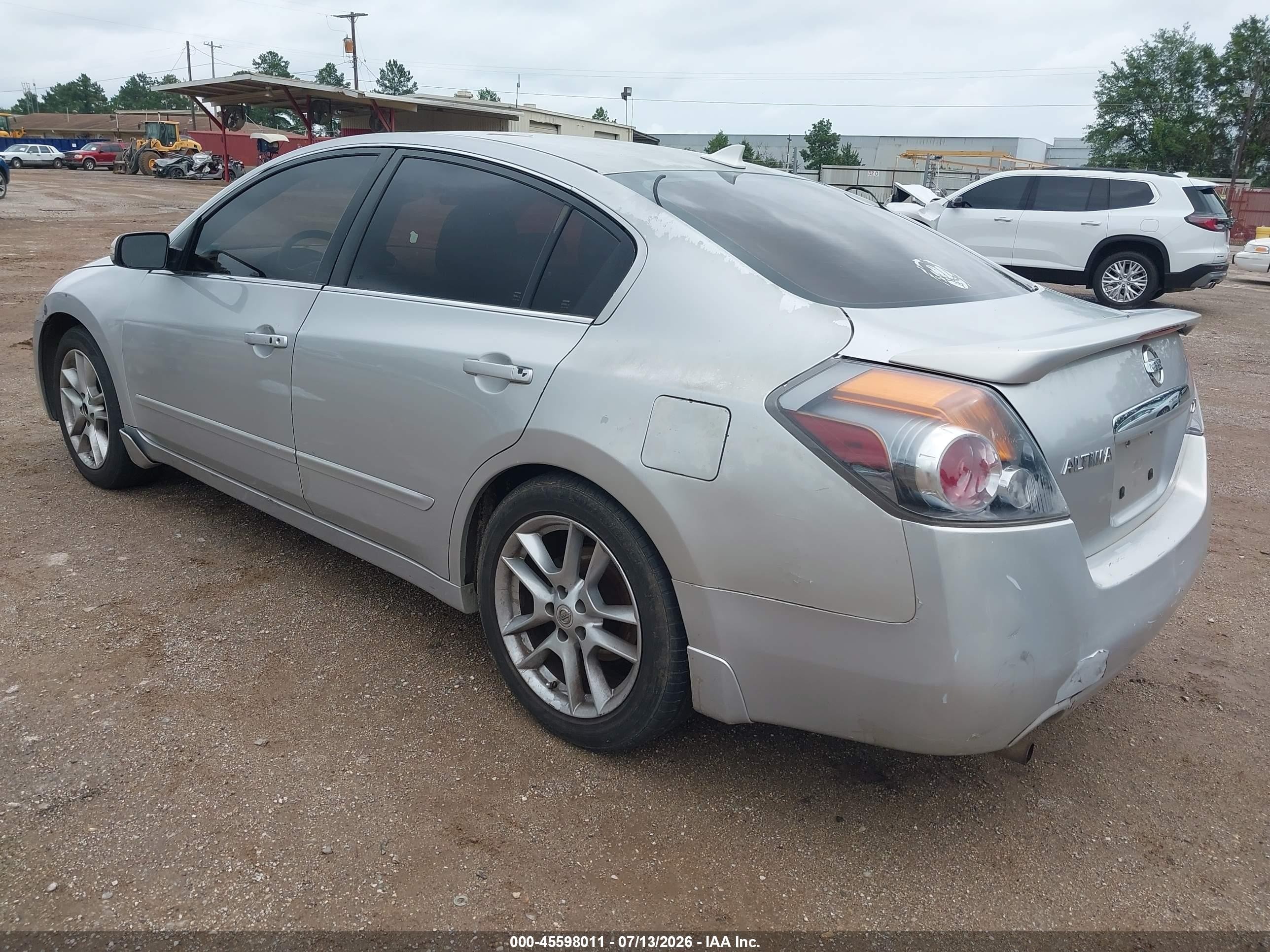 2008 Nissan Altima 2.5 S Серебряный vin: 1N4AL21E78C117446
